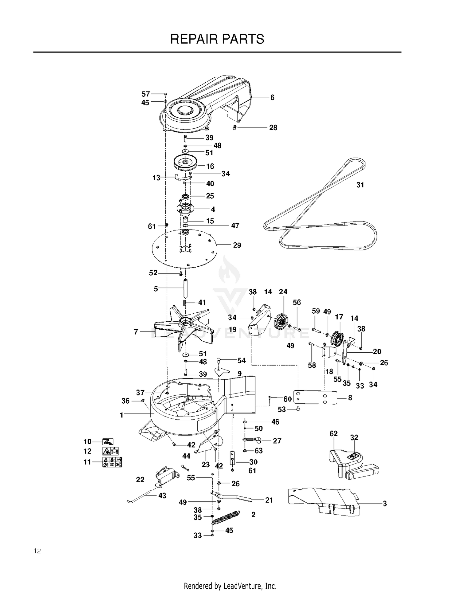Assembly diagram