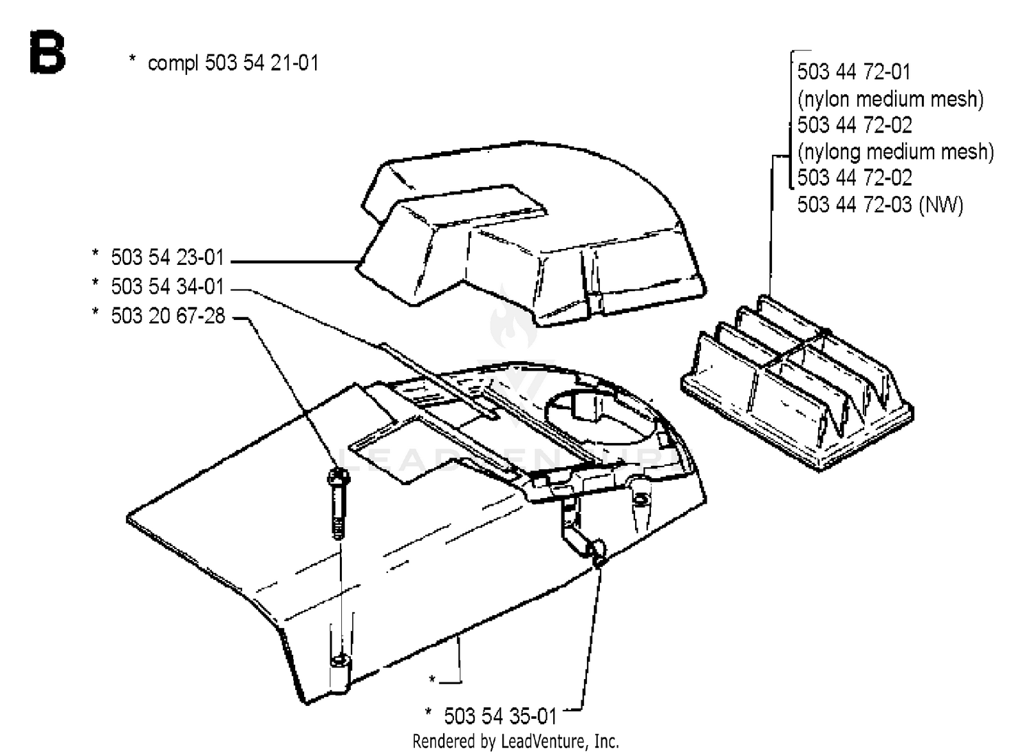 Top Cover/Air Filter