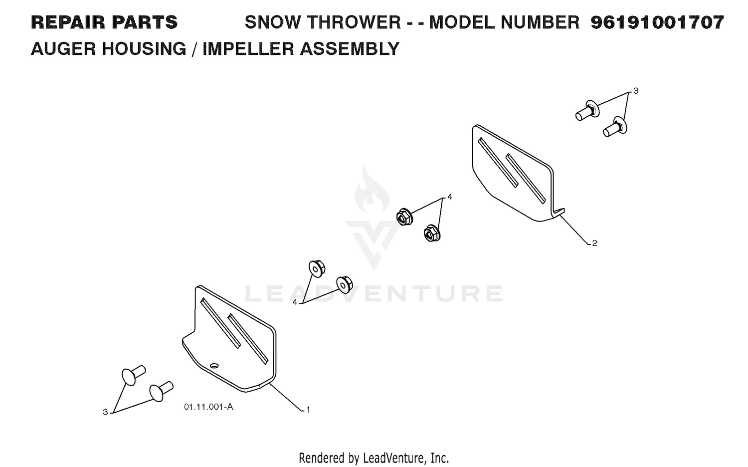 AUGER HOUSING & IMPELLER 6