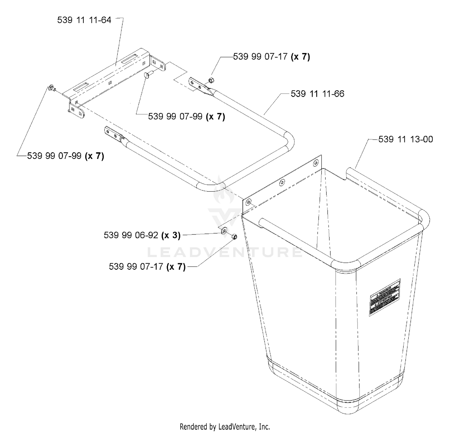 Accessories (Collection System Bag Assembly)