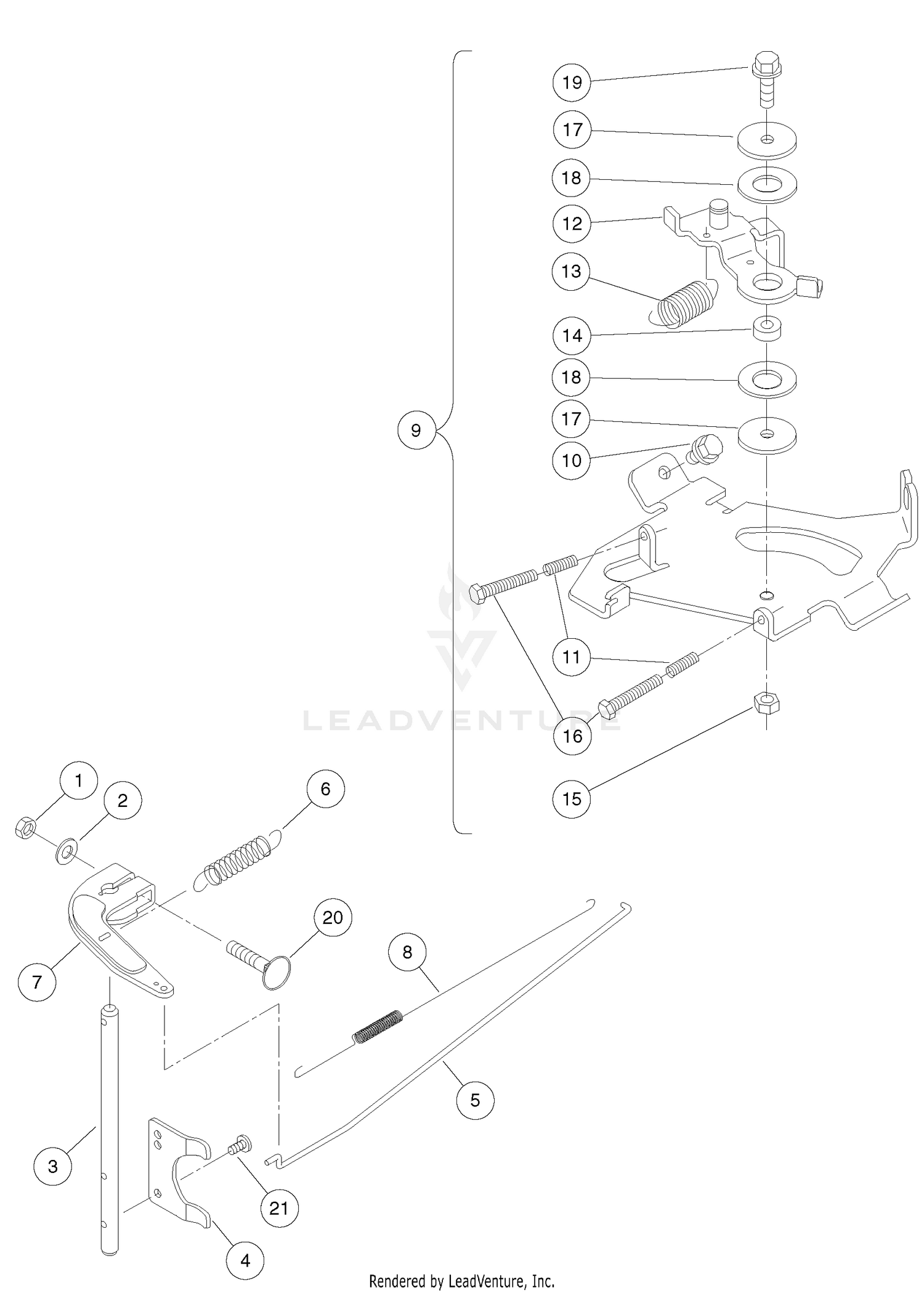 Governor Arm And Springs