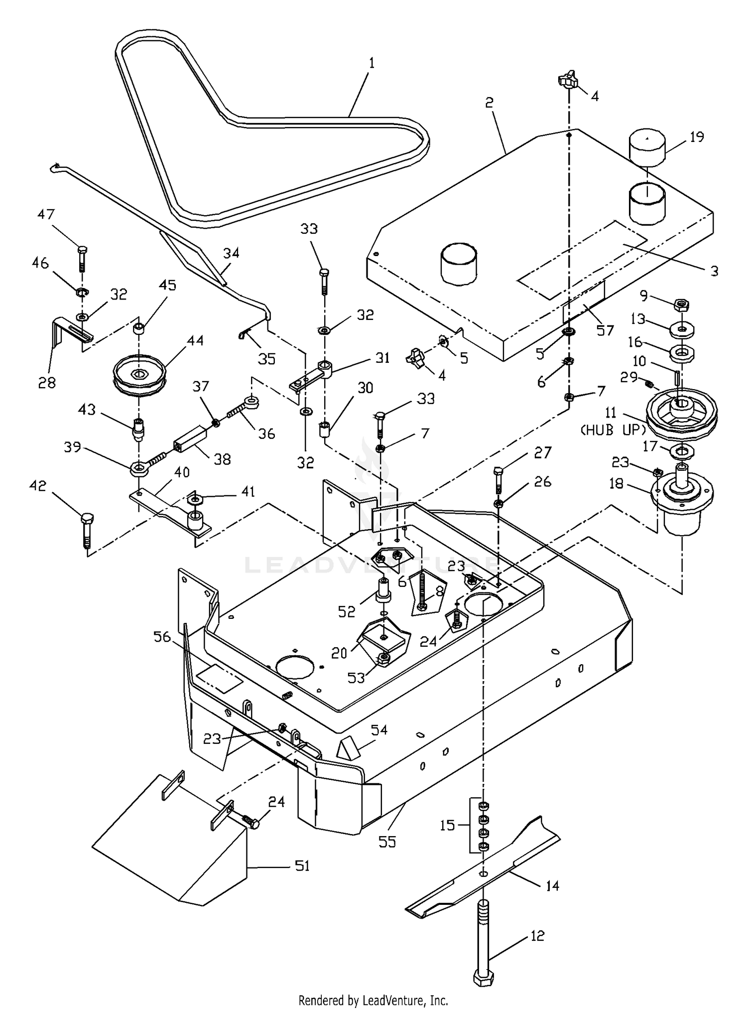 Front Deck Assembly