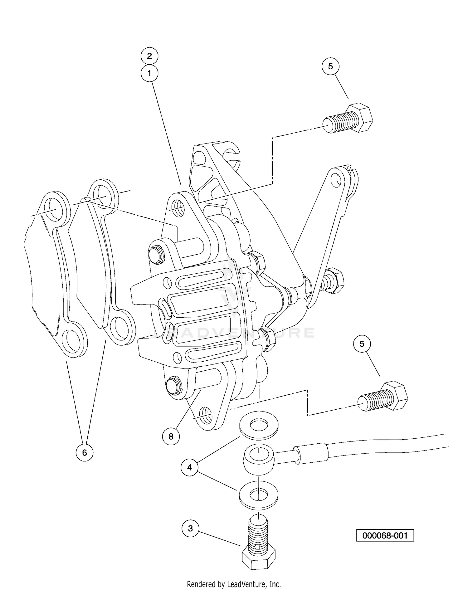Rear Brake Assembly