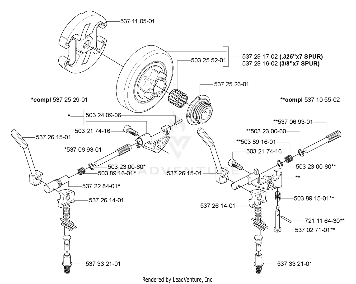 Clutch/Drum & Oil Pump