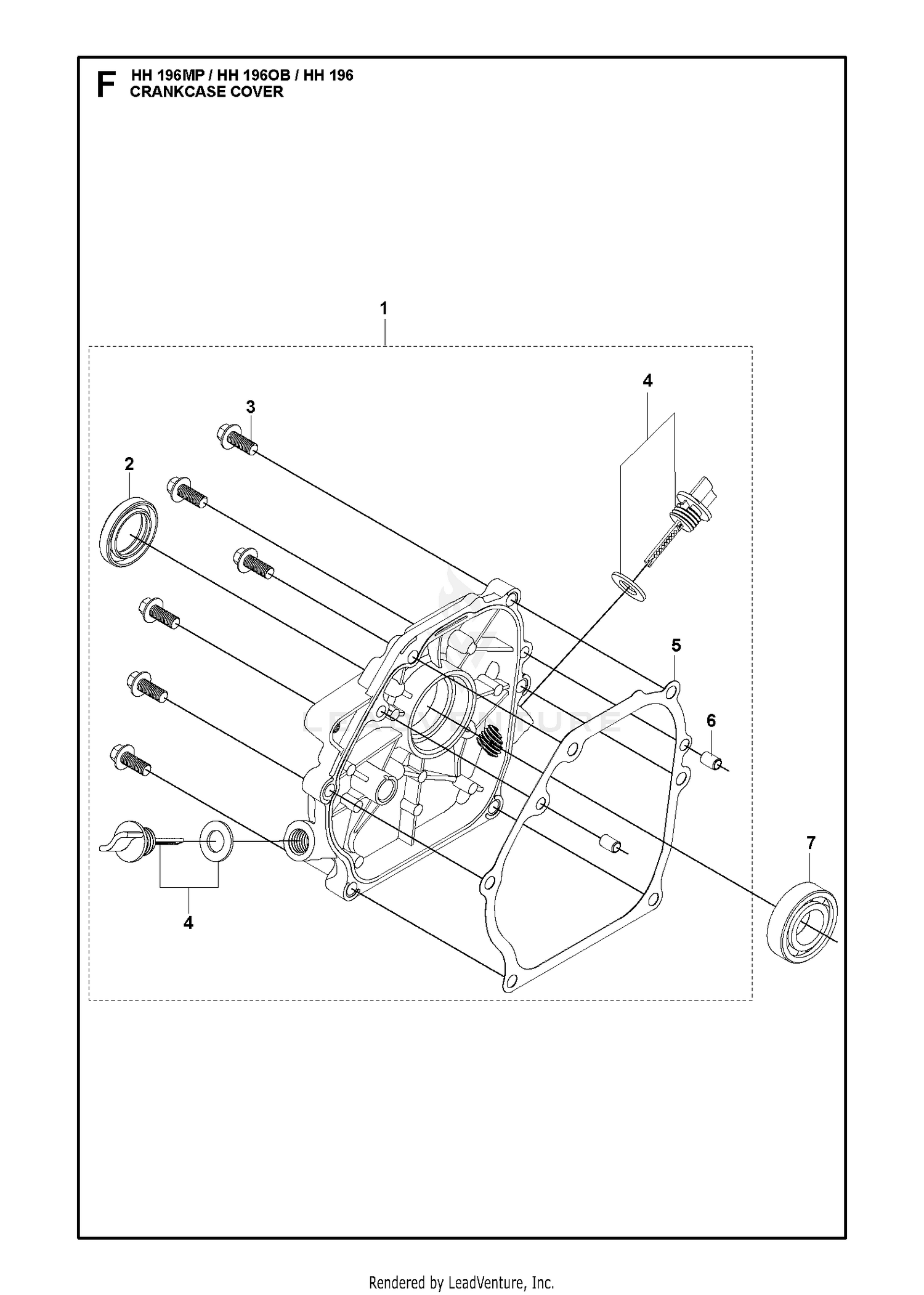 CRANKCASE COVER