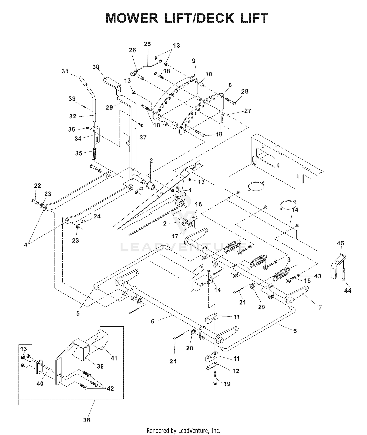 MOWER LIFT / DECK LIFT