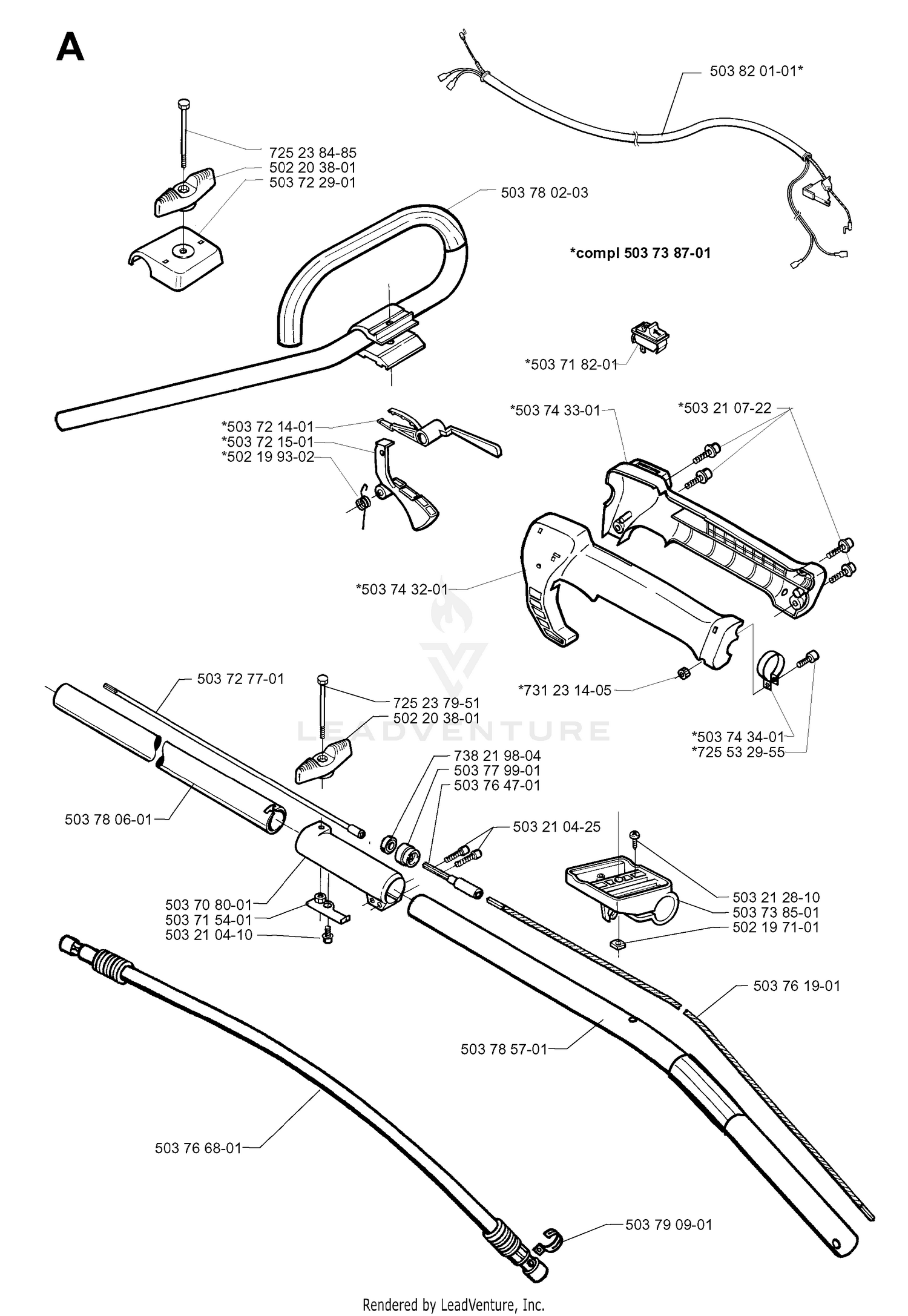 SHAFT & HANDLE