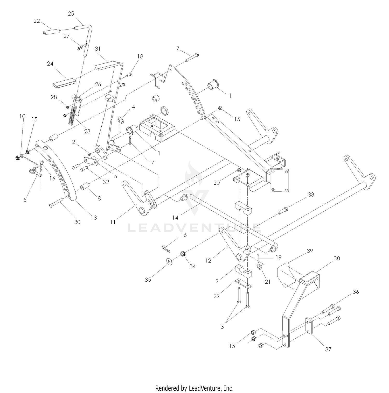Mower Lift / Deck Lift