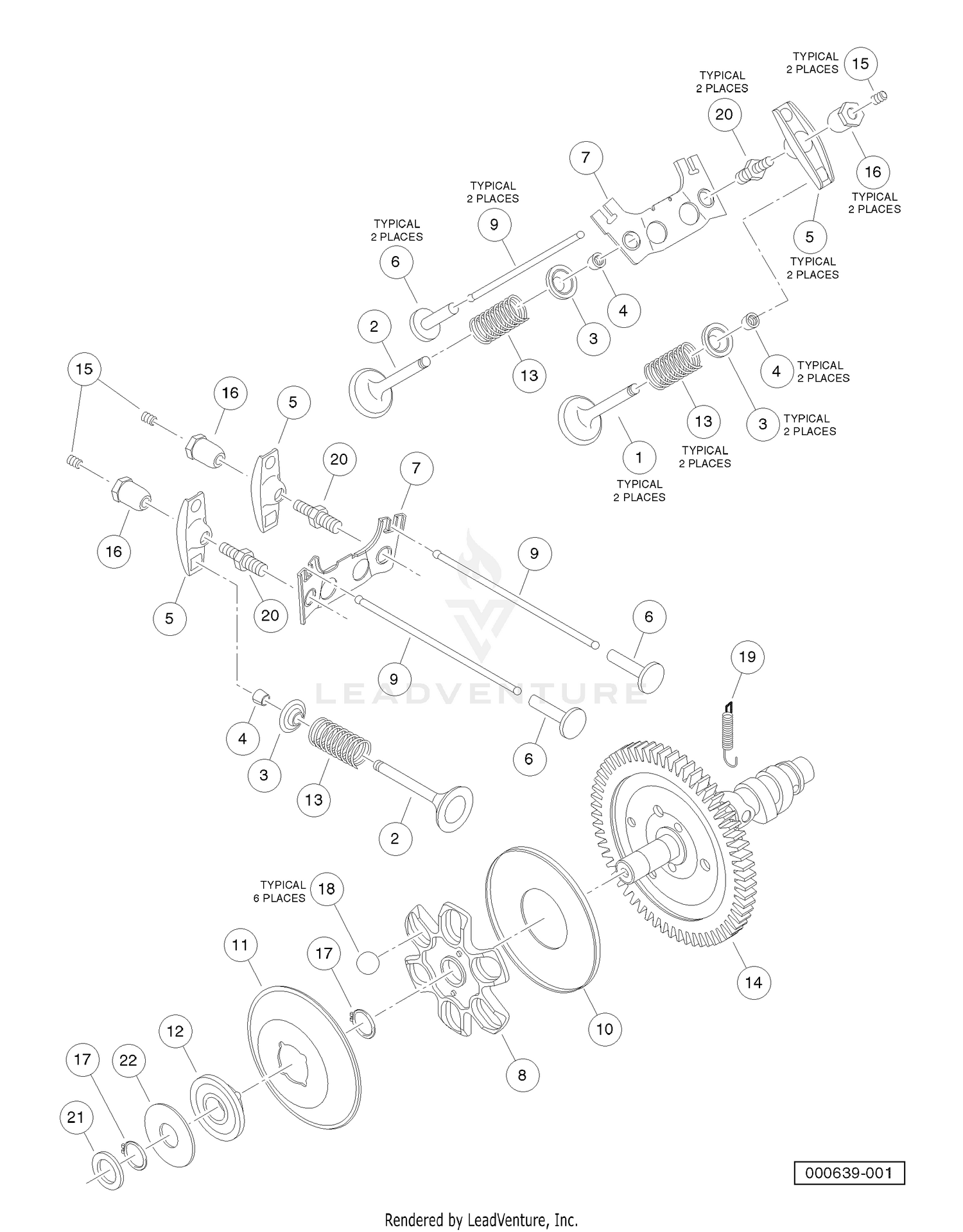 Valves and Camshaft