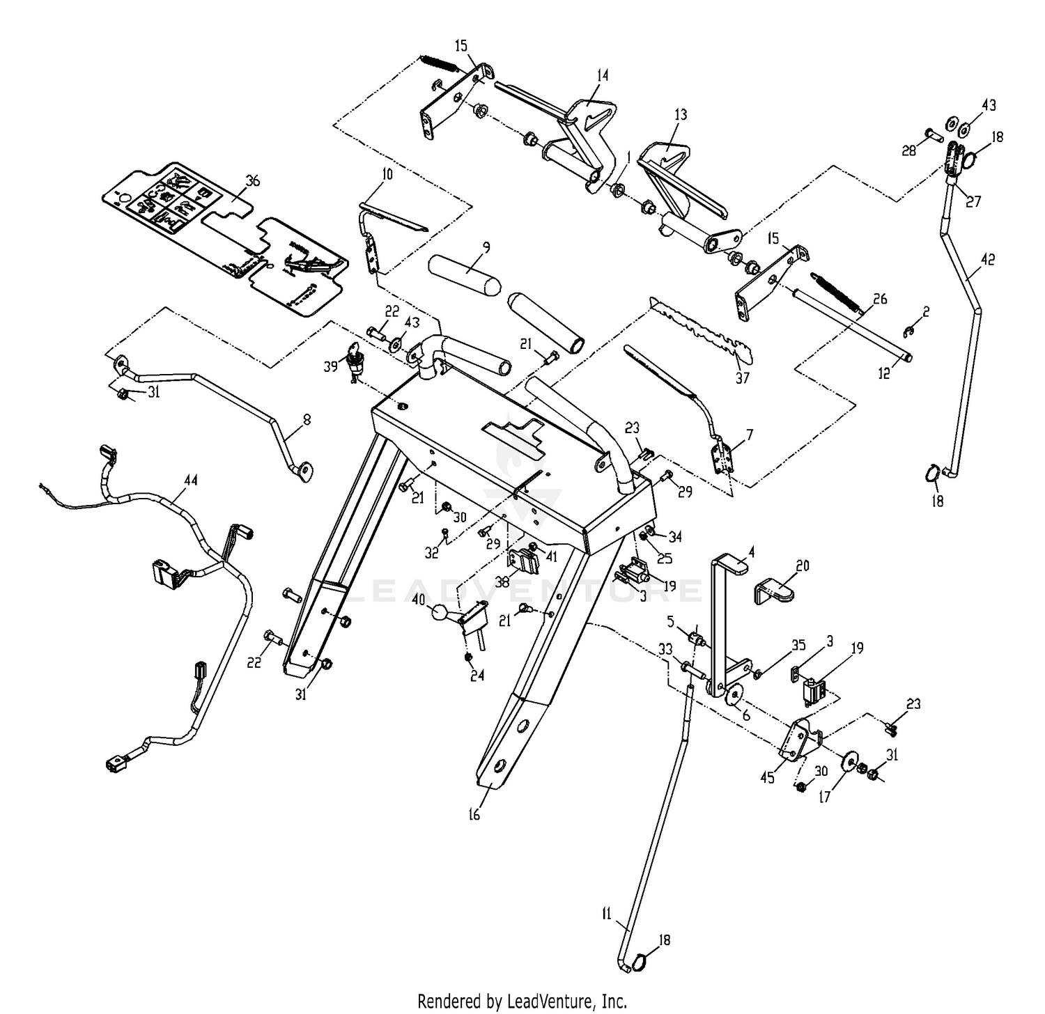 Upper Handle Assembly