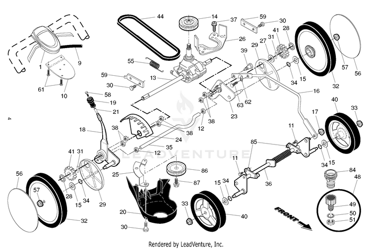 Husqvarna HU775BBC 96145001400 (201302) Lawn Mowers Consumer Walk