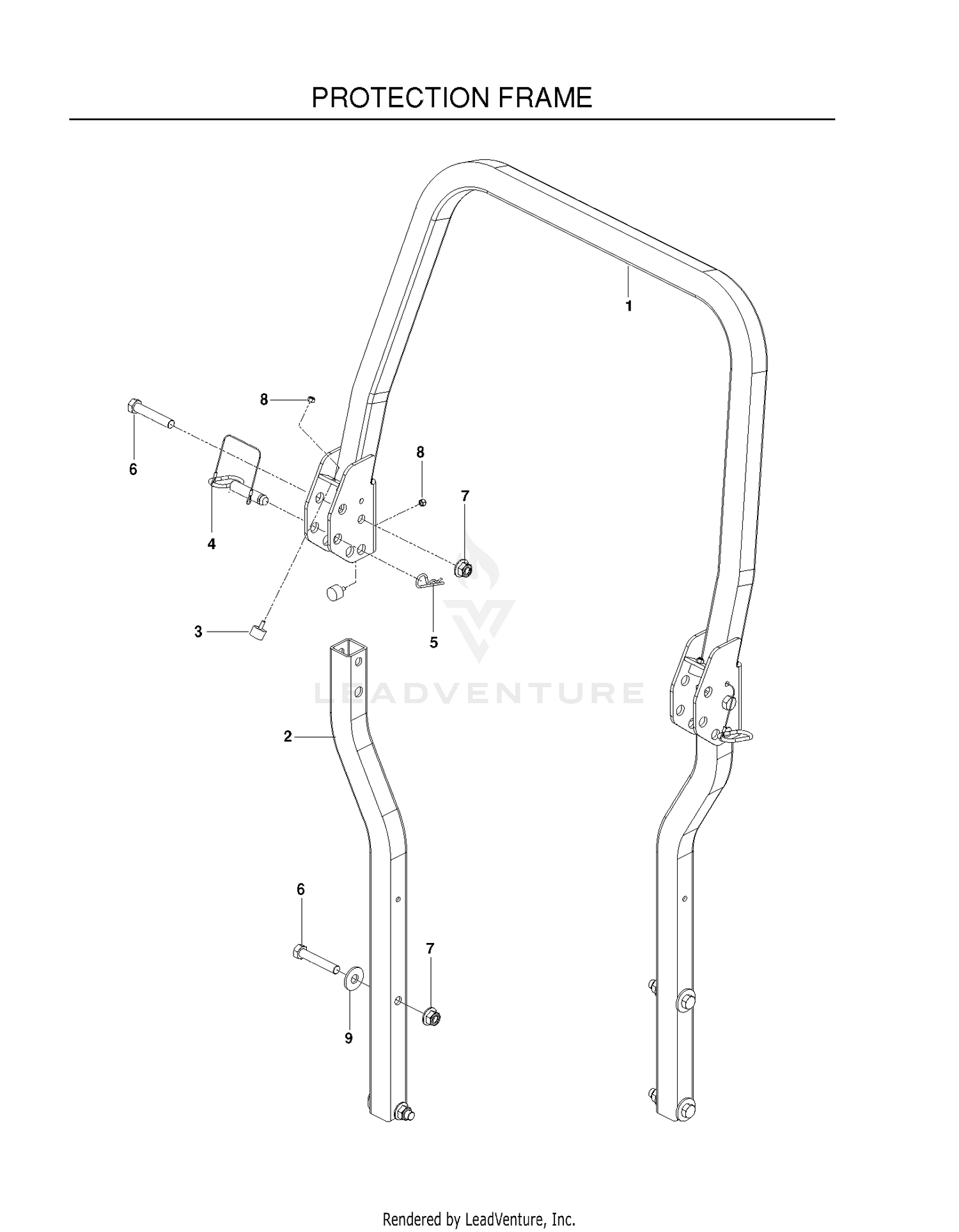 PROTECTION FRAME