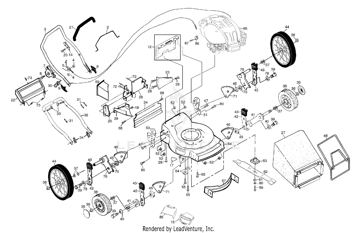 Rotary Lawn Mower