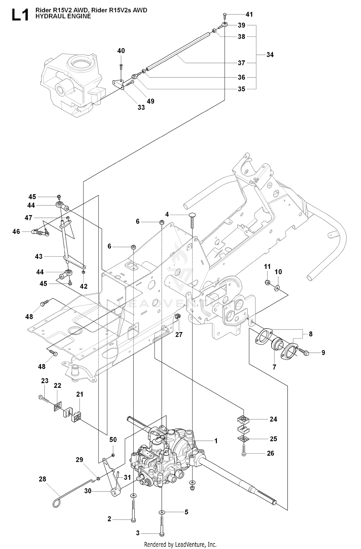 HYDRAULIC PUMP - MOTOR 2