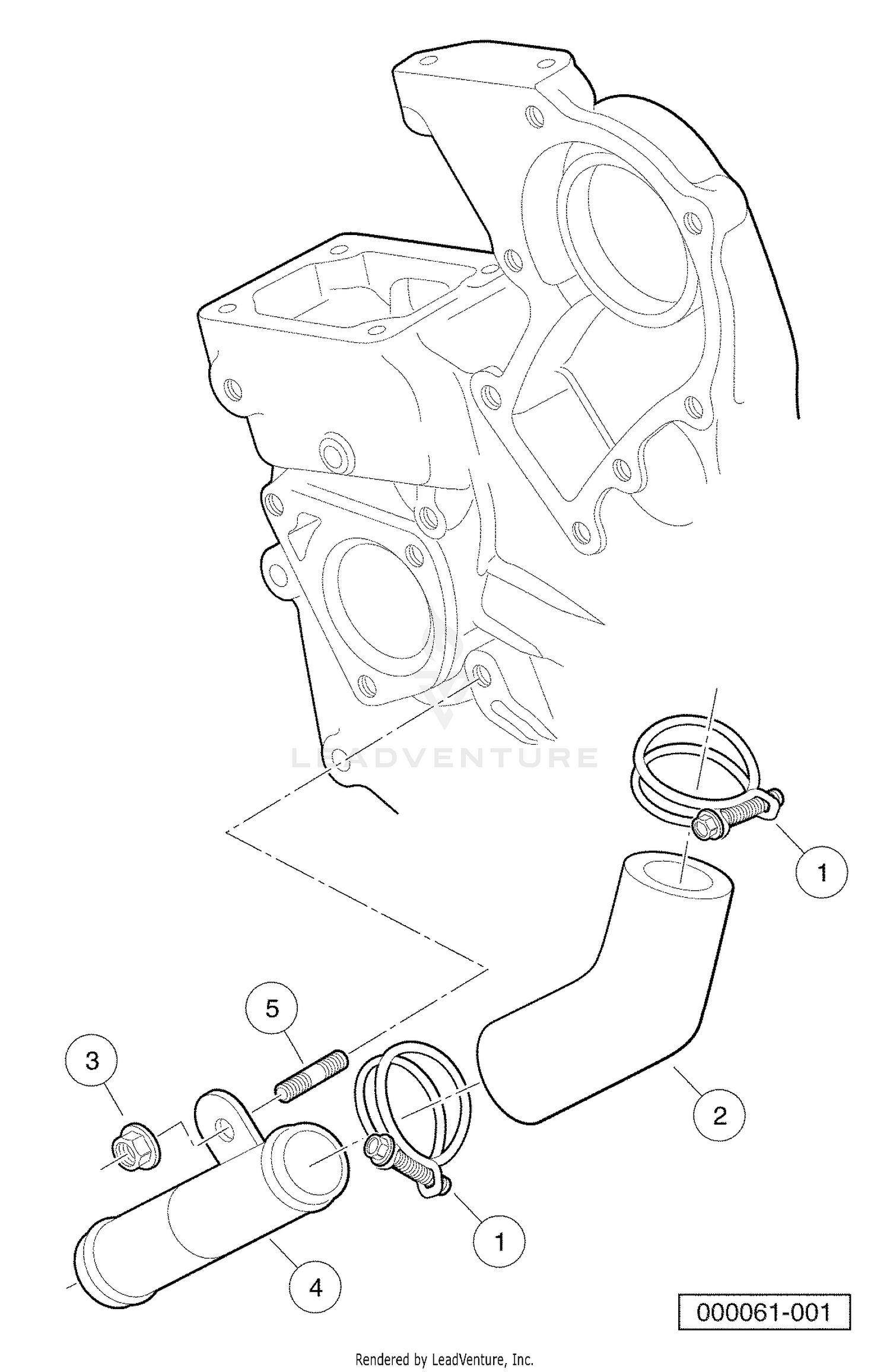 Block Coolant Pipe