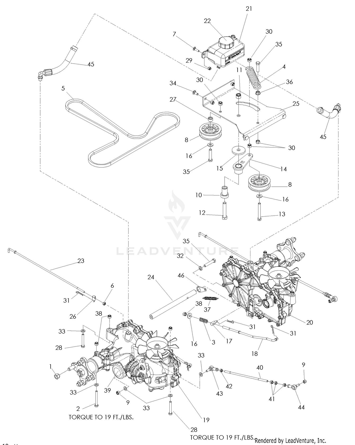 Hydraulic Pump - Motor