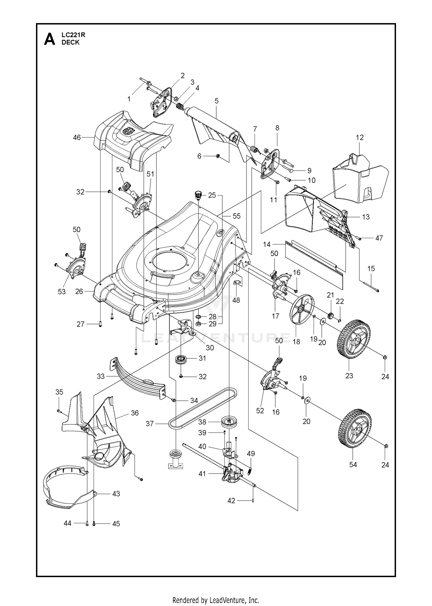 MOWER DECK / CUTTING DECK