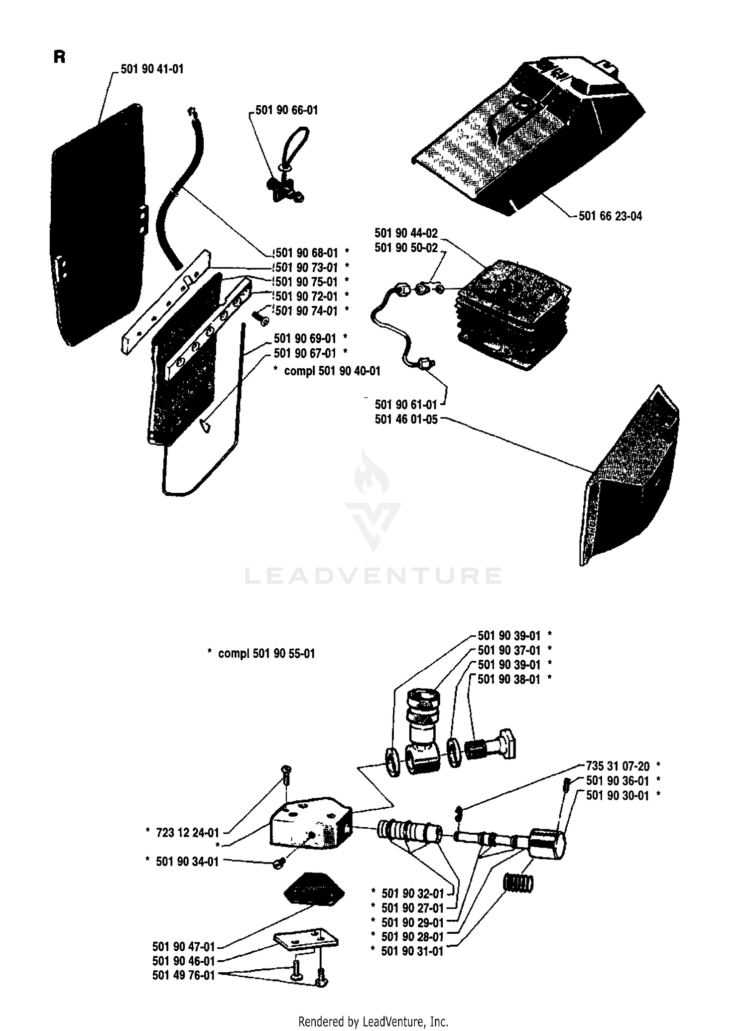 Engine Housing Assembly