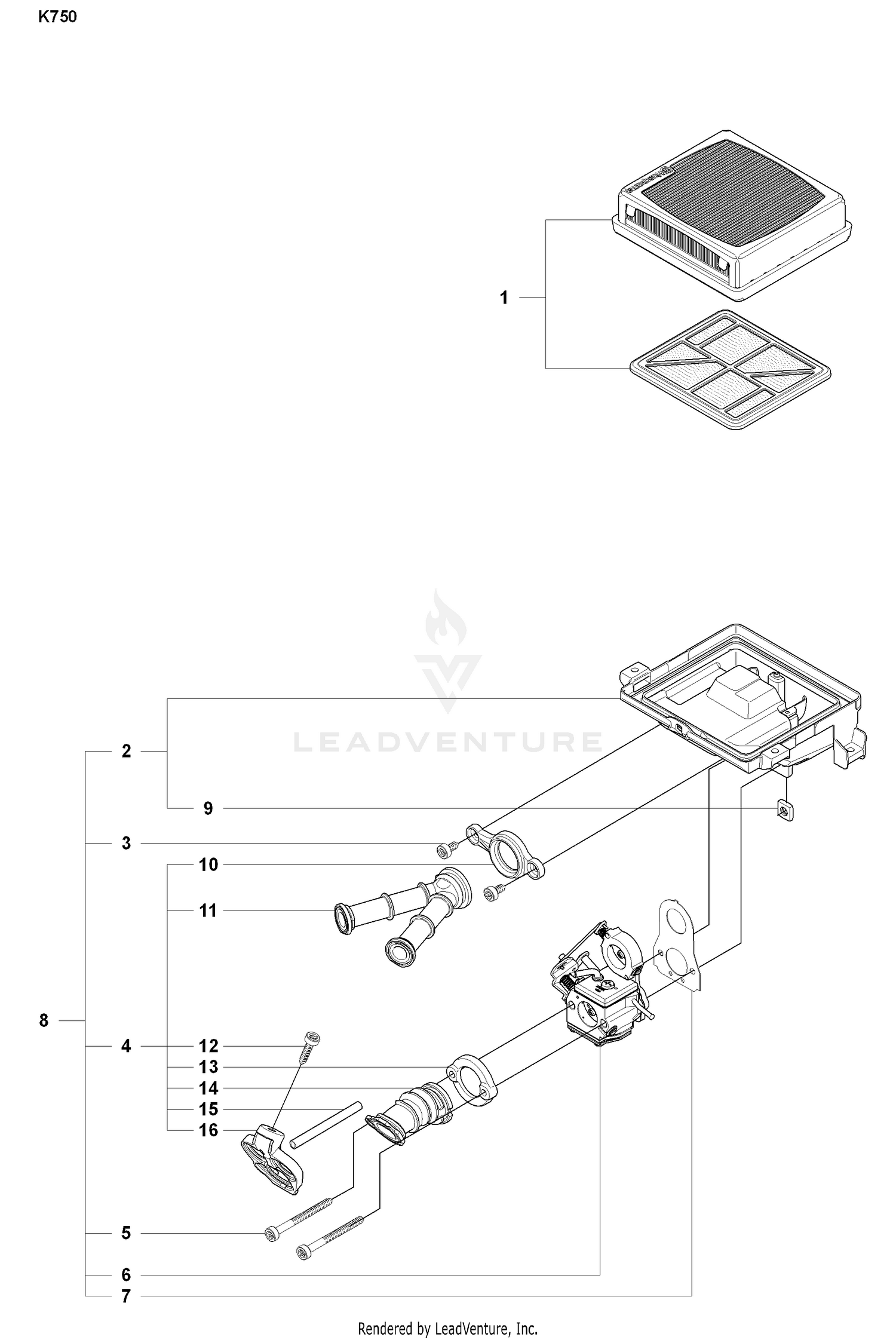 Filter and Carburetor and Intake System