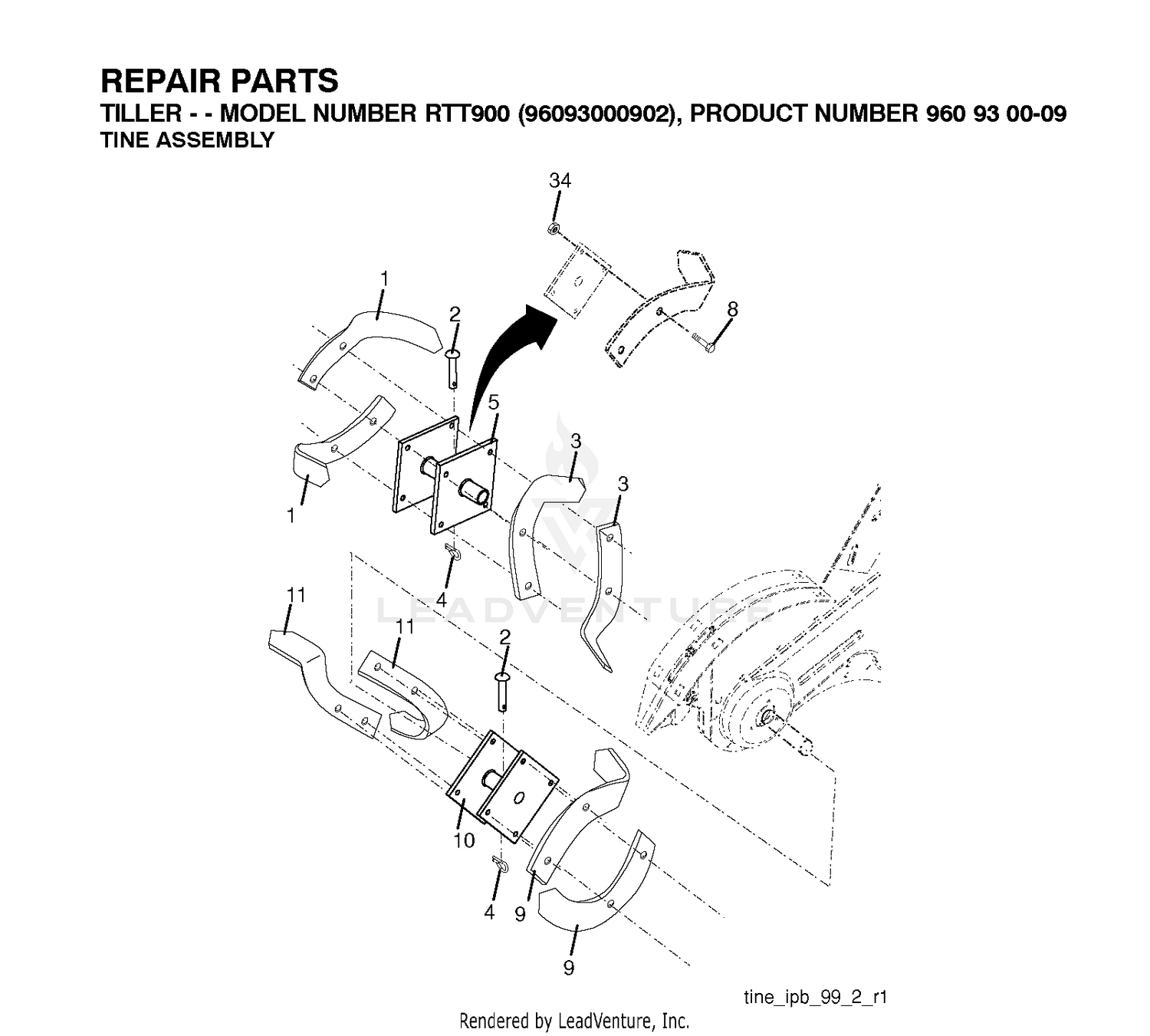 TINE ASSEMBLY
