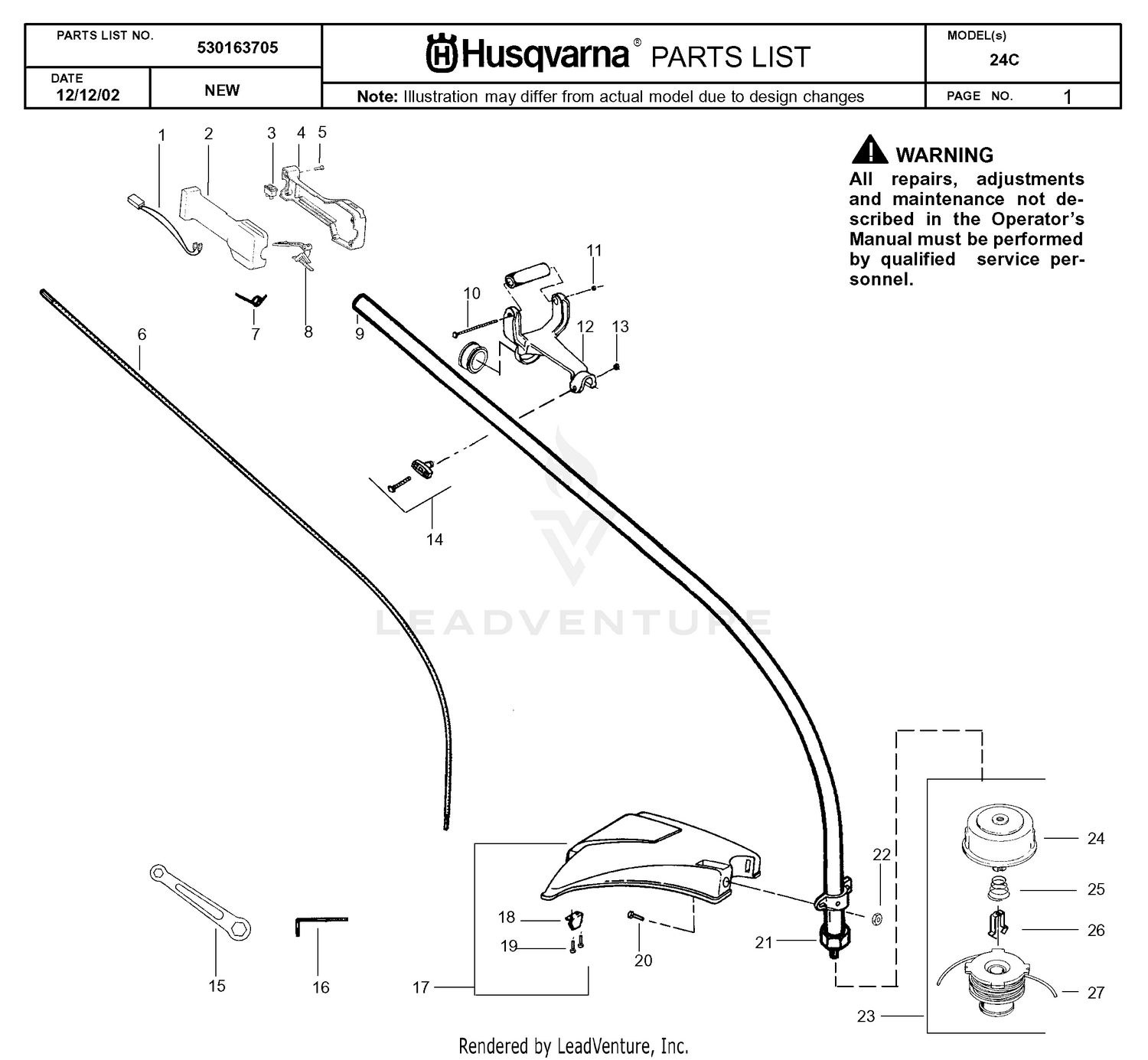 Assembly diagram