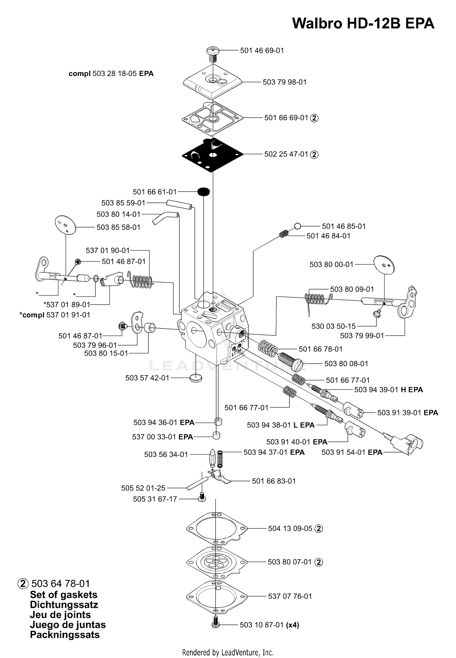 Carburetor Parts (EPA)