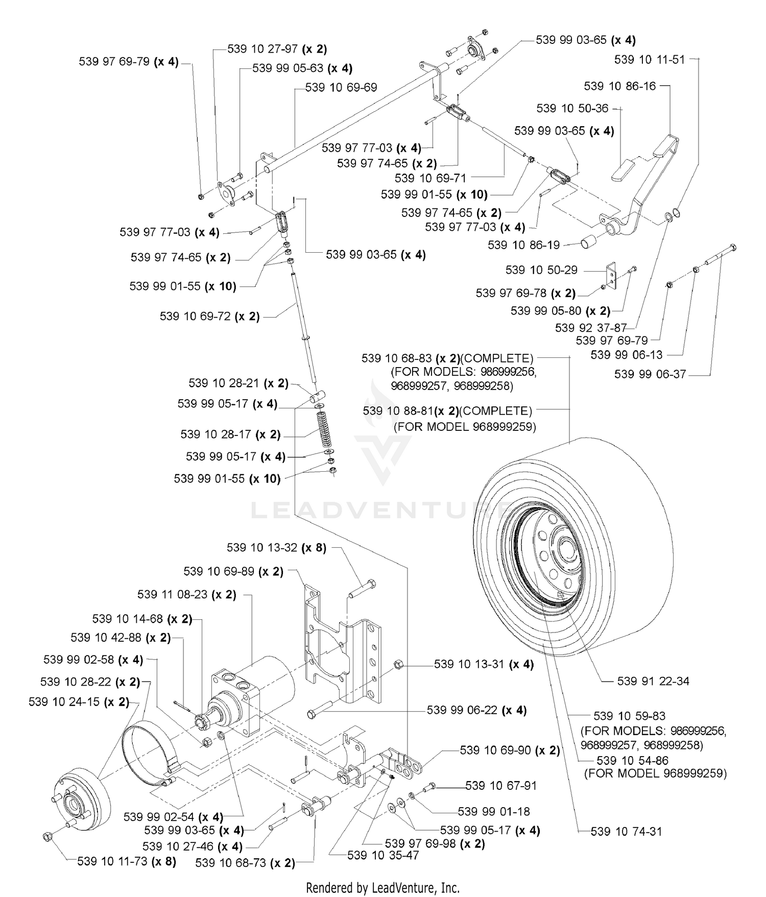 Park Brake Assembly (TL)