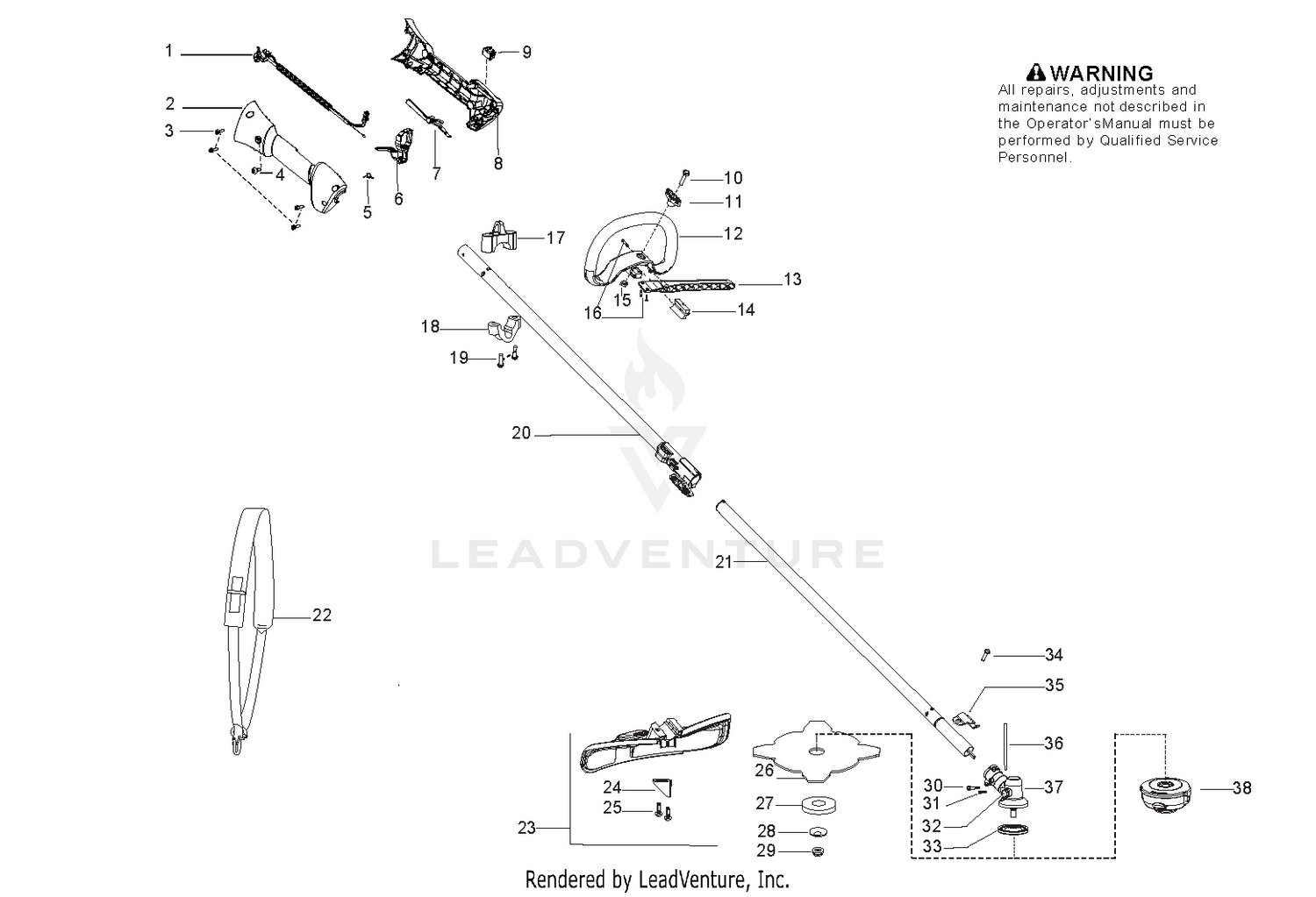 SHAFT & HANDLE