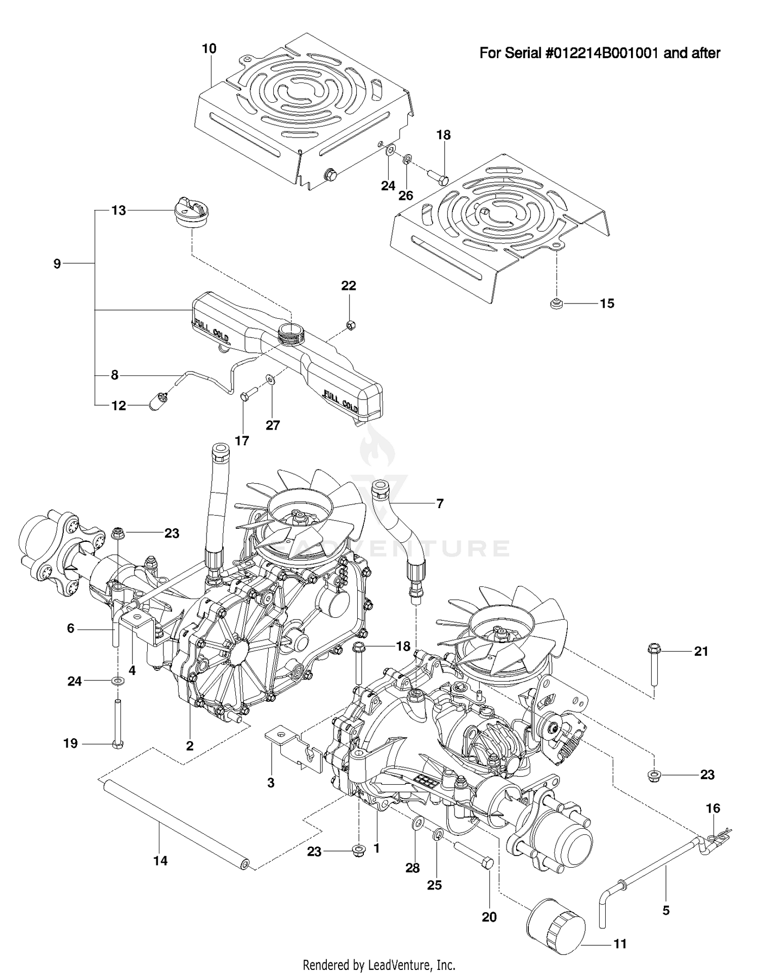 HYDRAULIC PUMP - MOTOR