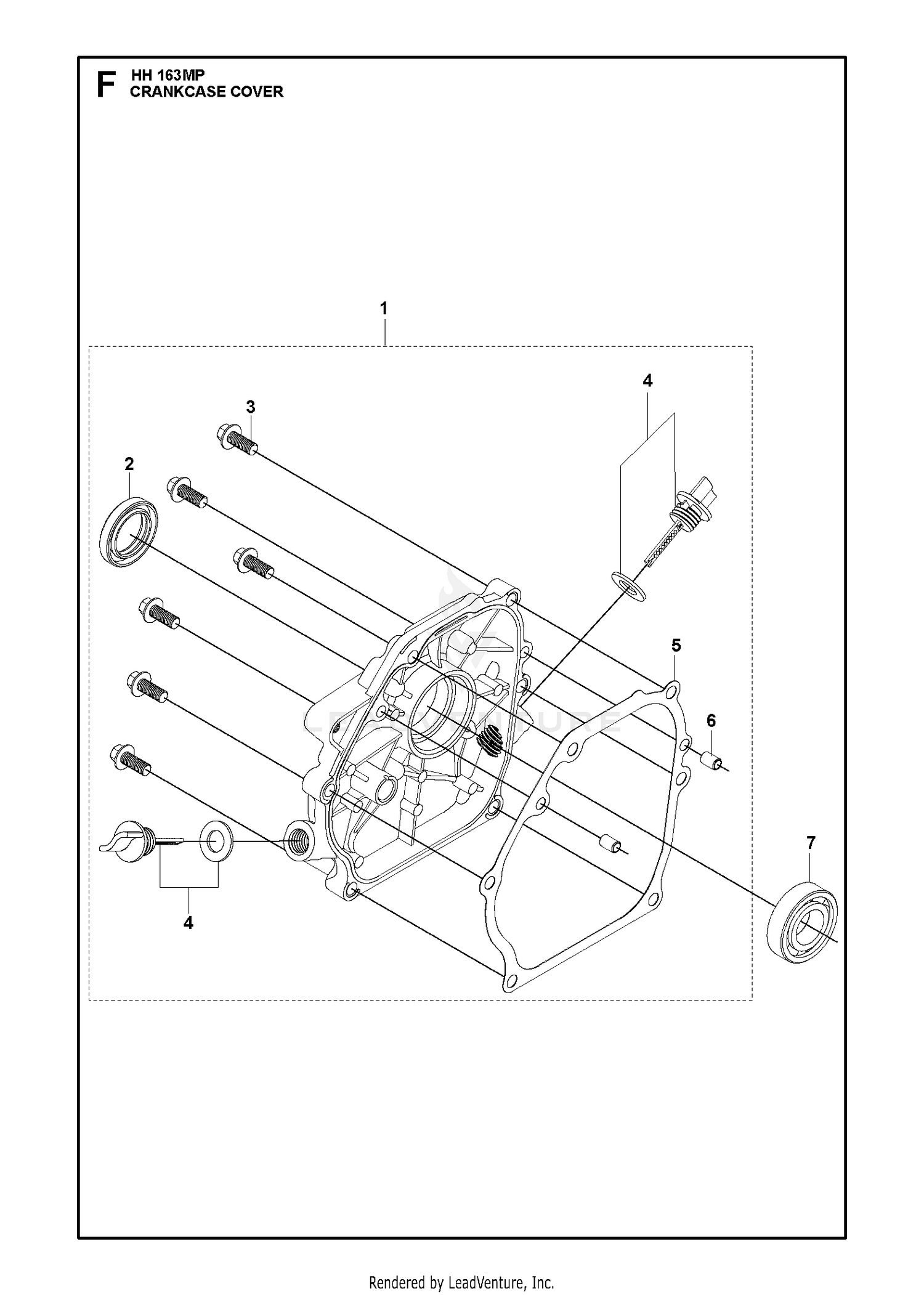 CRANKCASE COVER