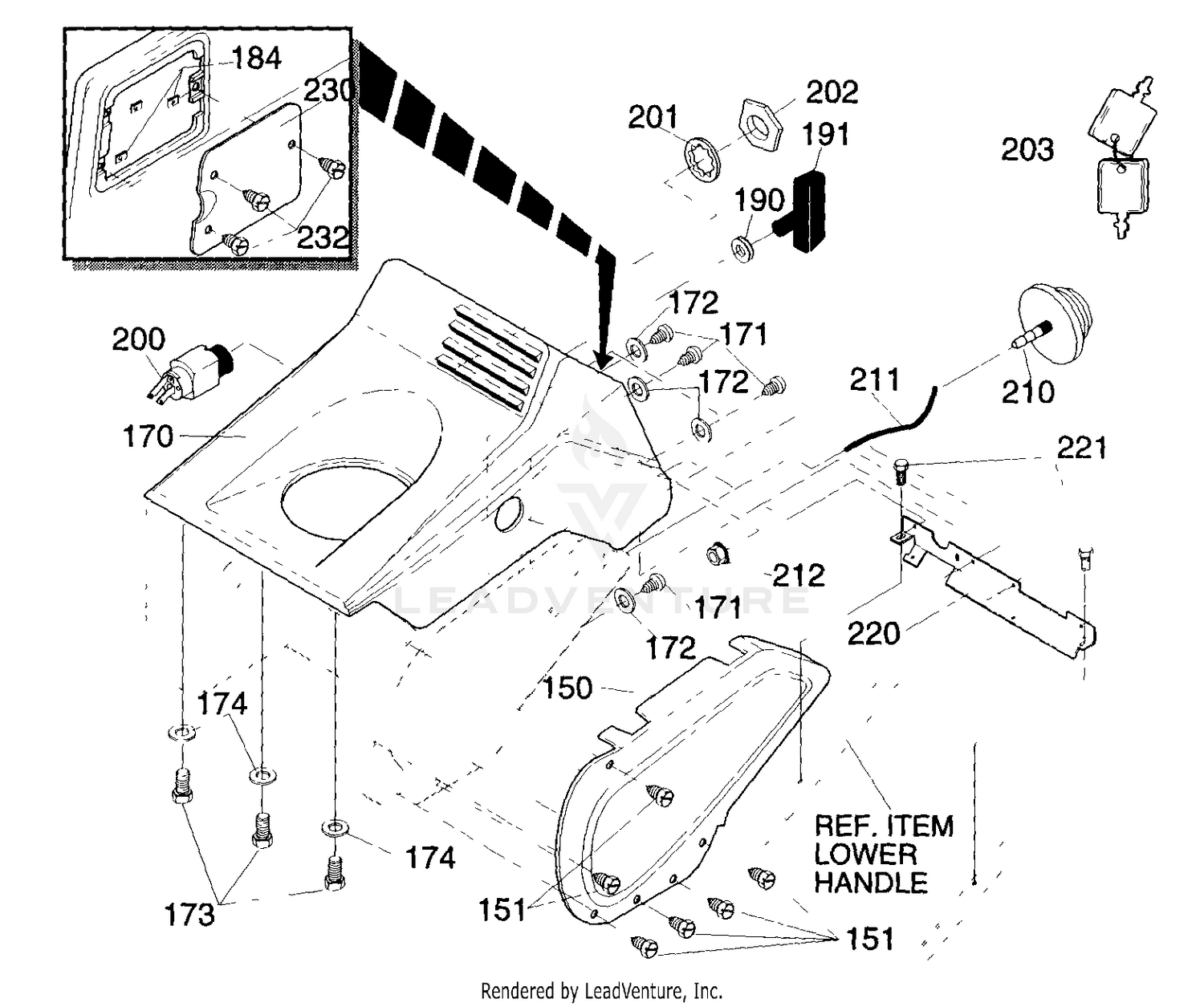 Belt Cover Components Assembly