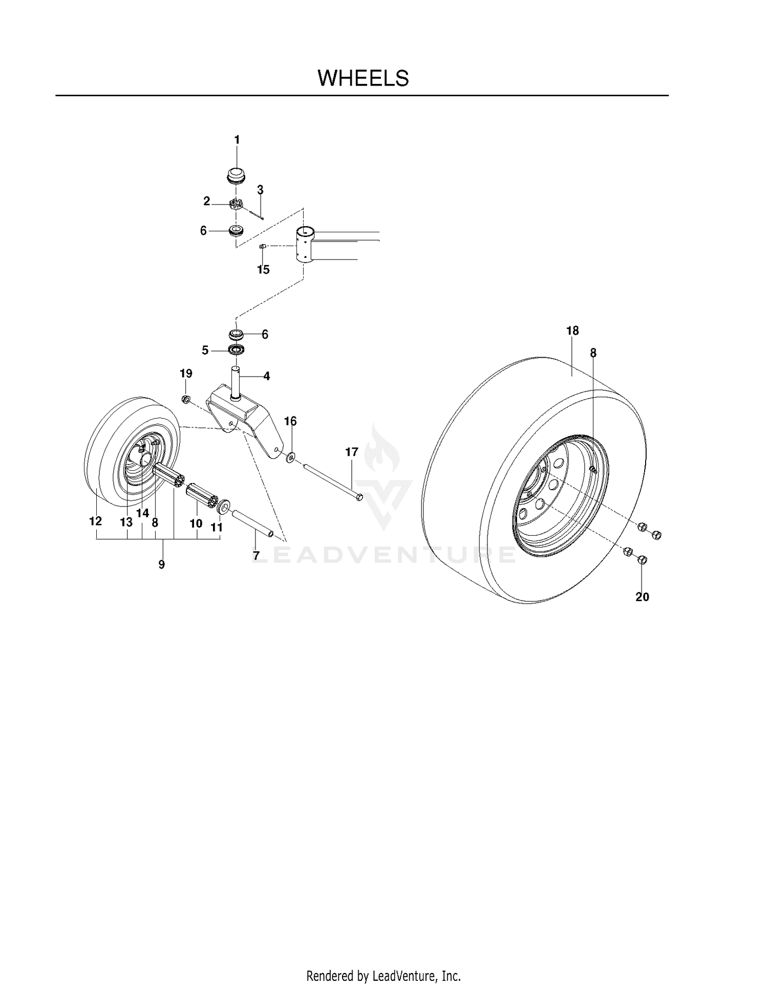 WHEELS TIRES