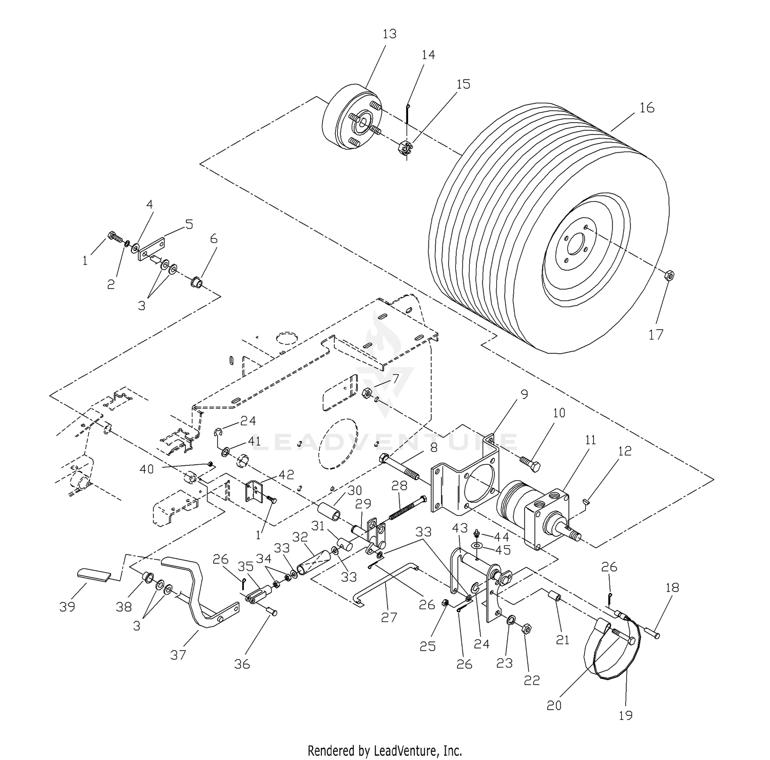 Park Brake Assembly