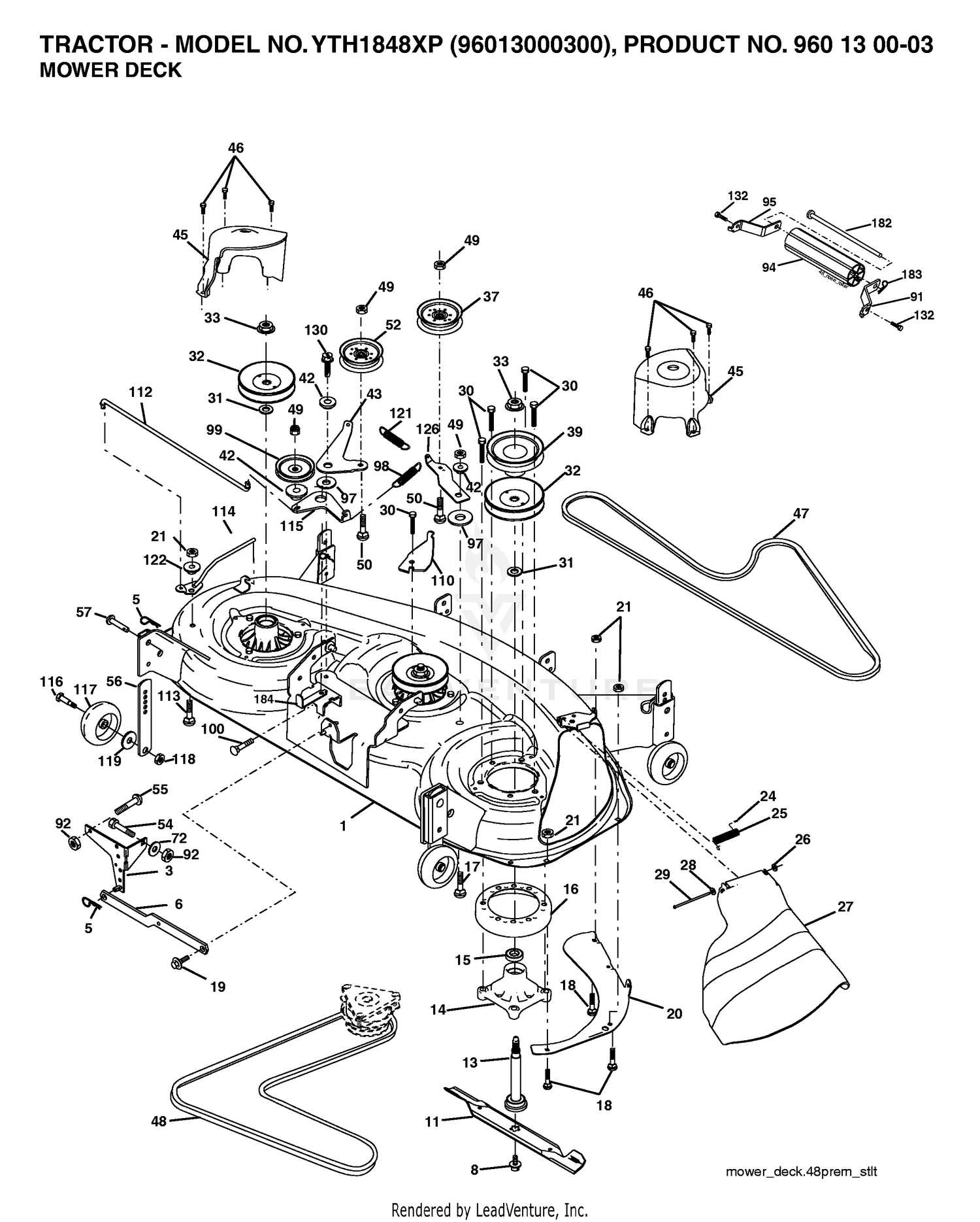 MOWER DECK / CUTTING DECK