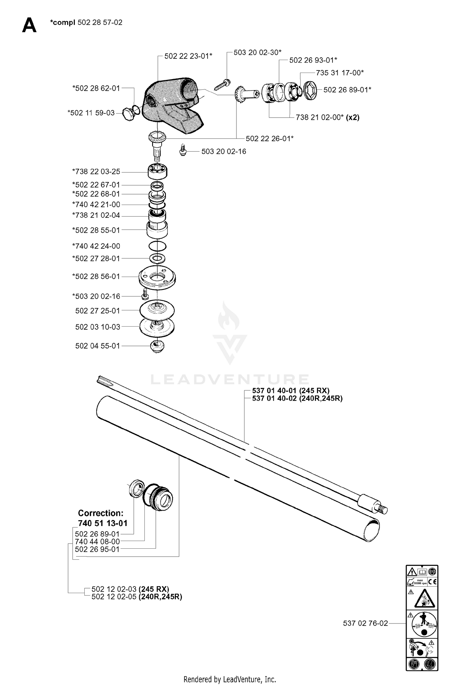 Assembly diagram