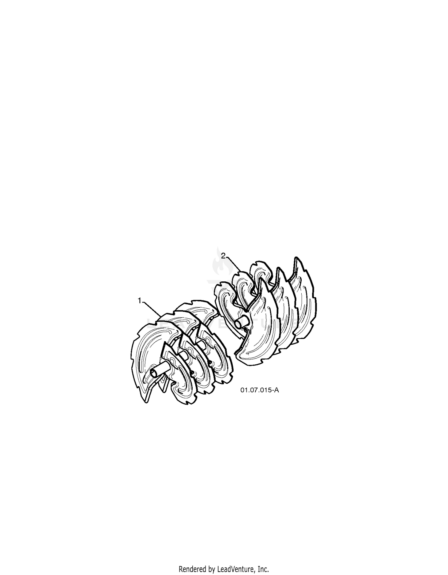 AUGER HOUSING & IMPELLER