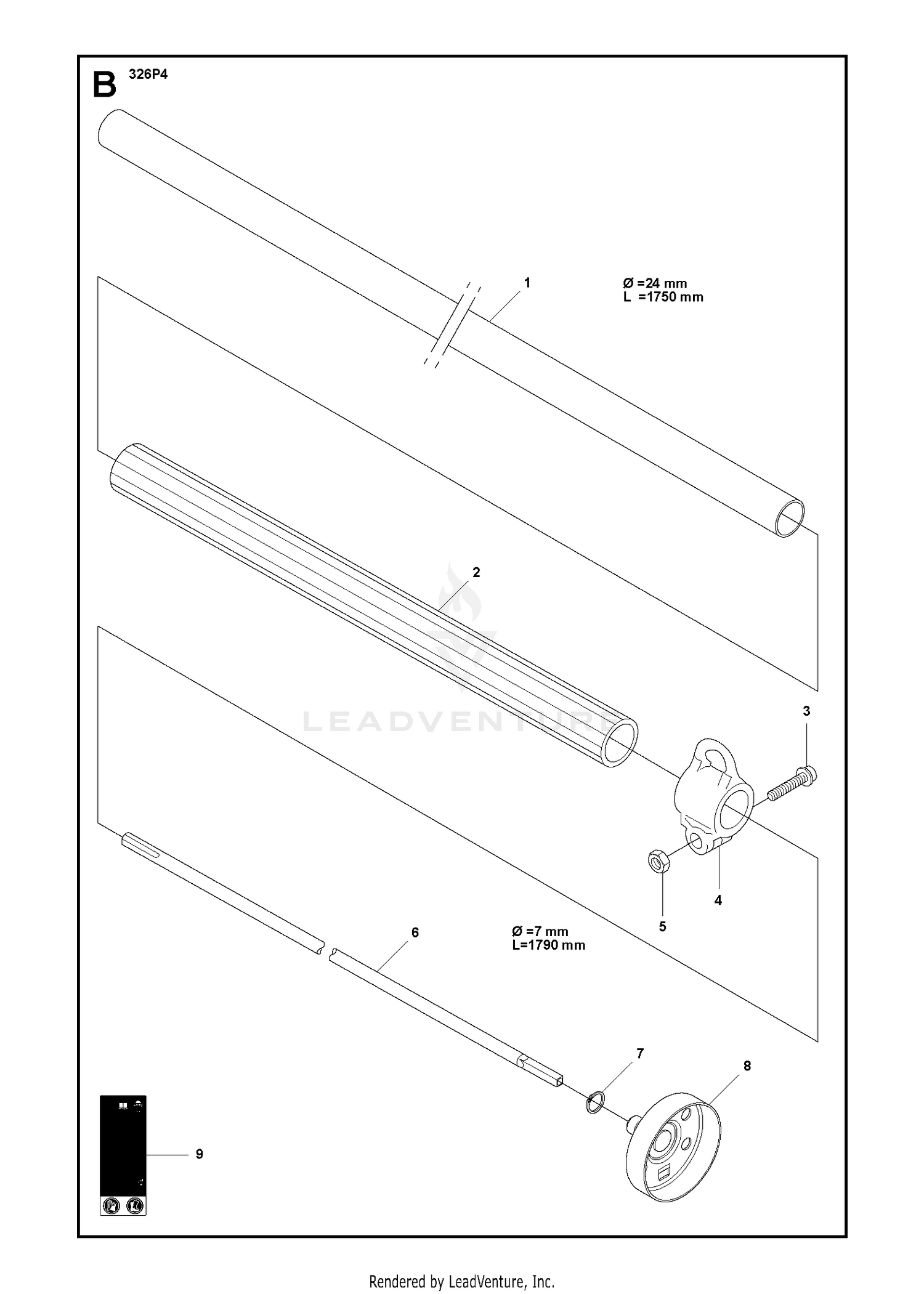 SHAFT & HANDLE