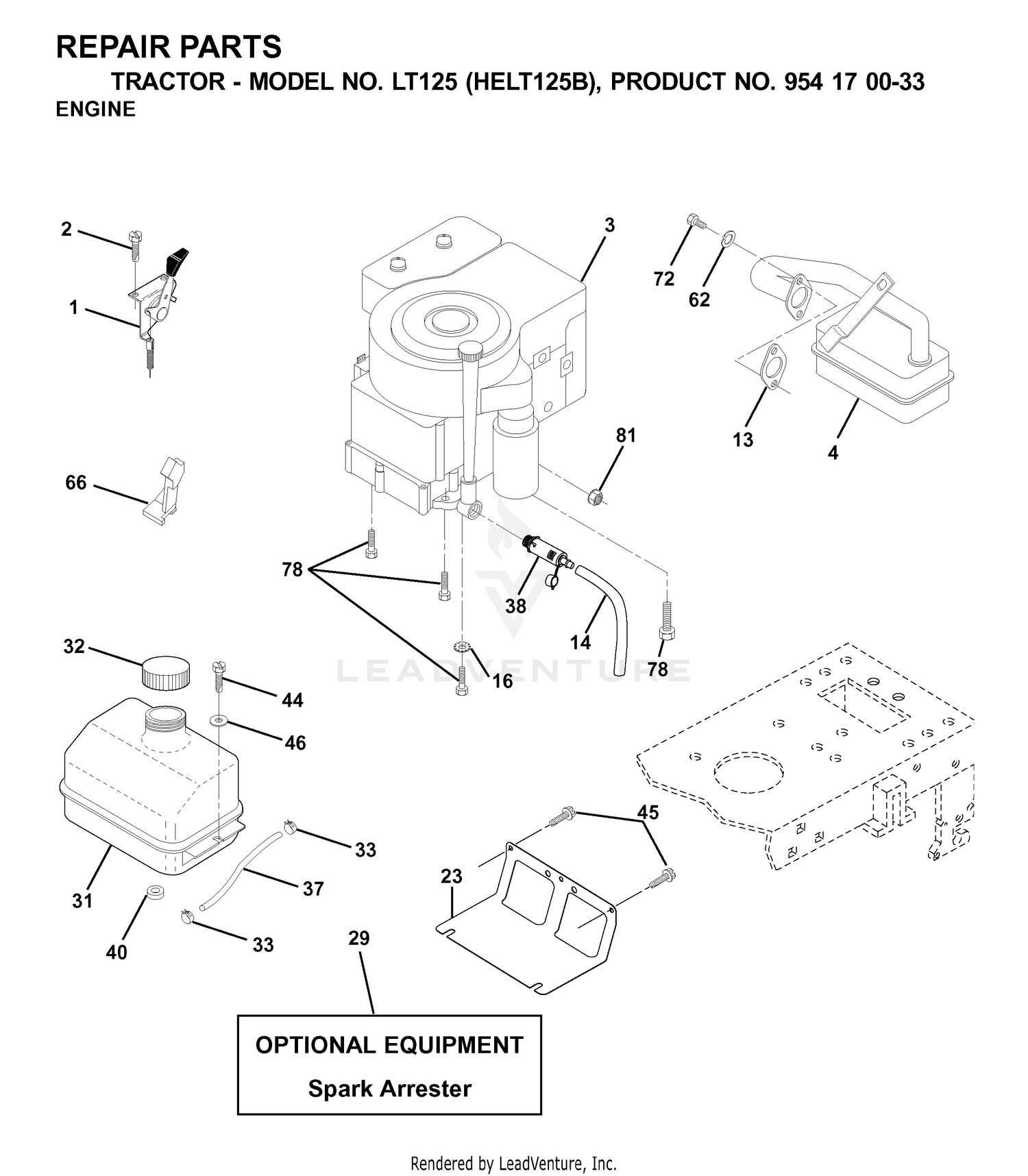 ENGINE & CUTTING EQUIPMENT