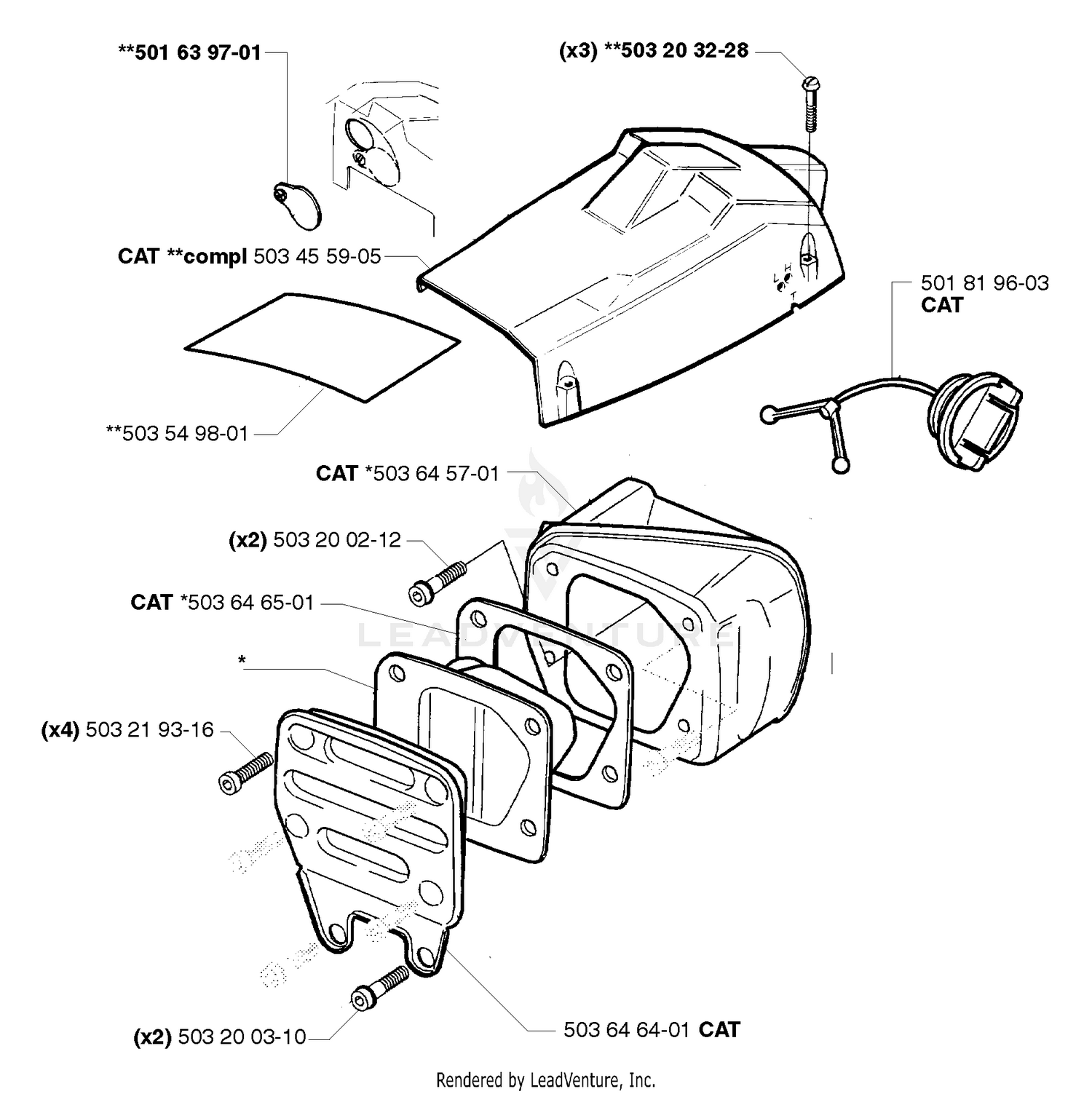Top Cover/Air Filter