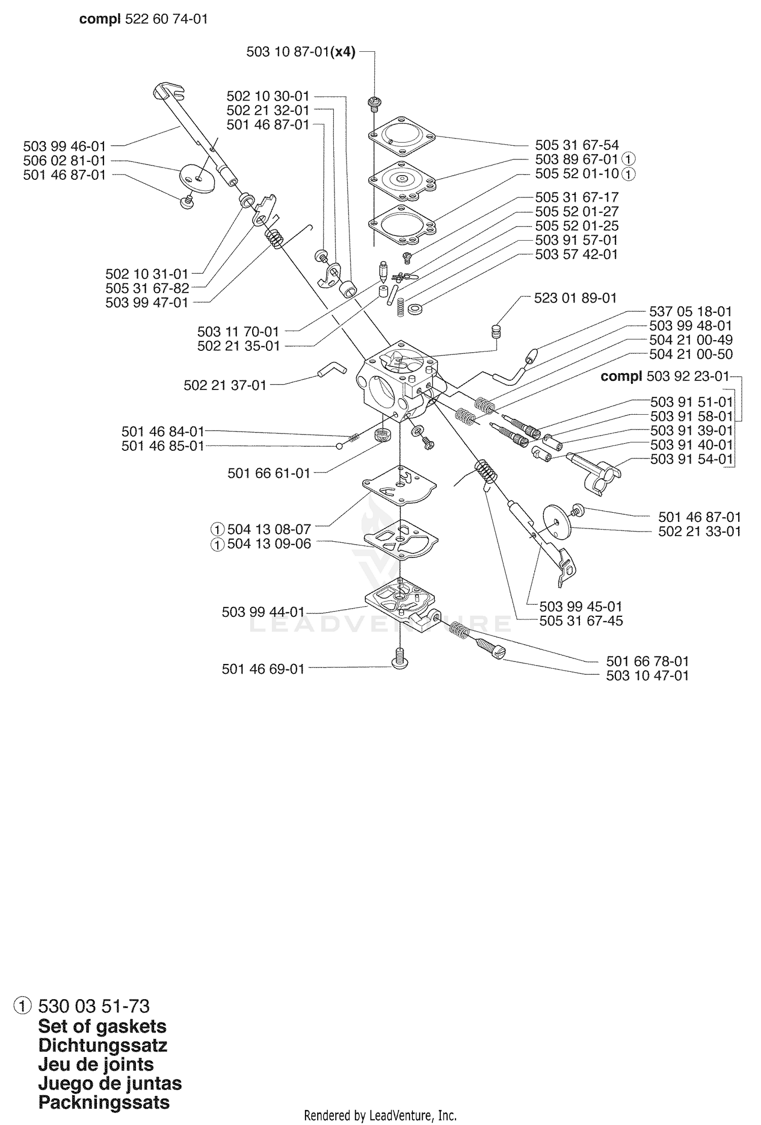 Carb Parts / WT548A