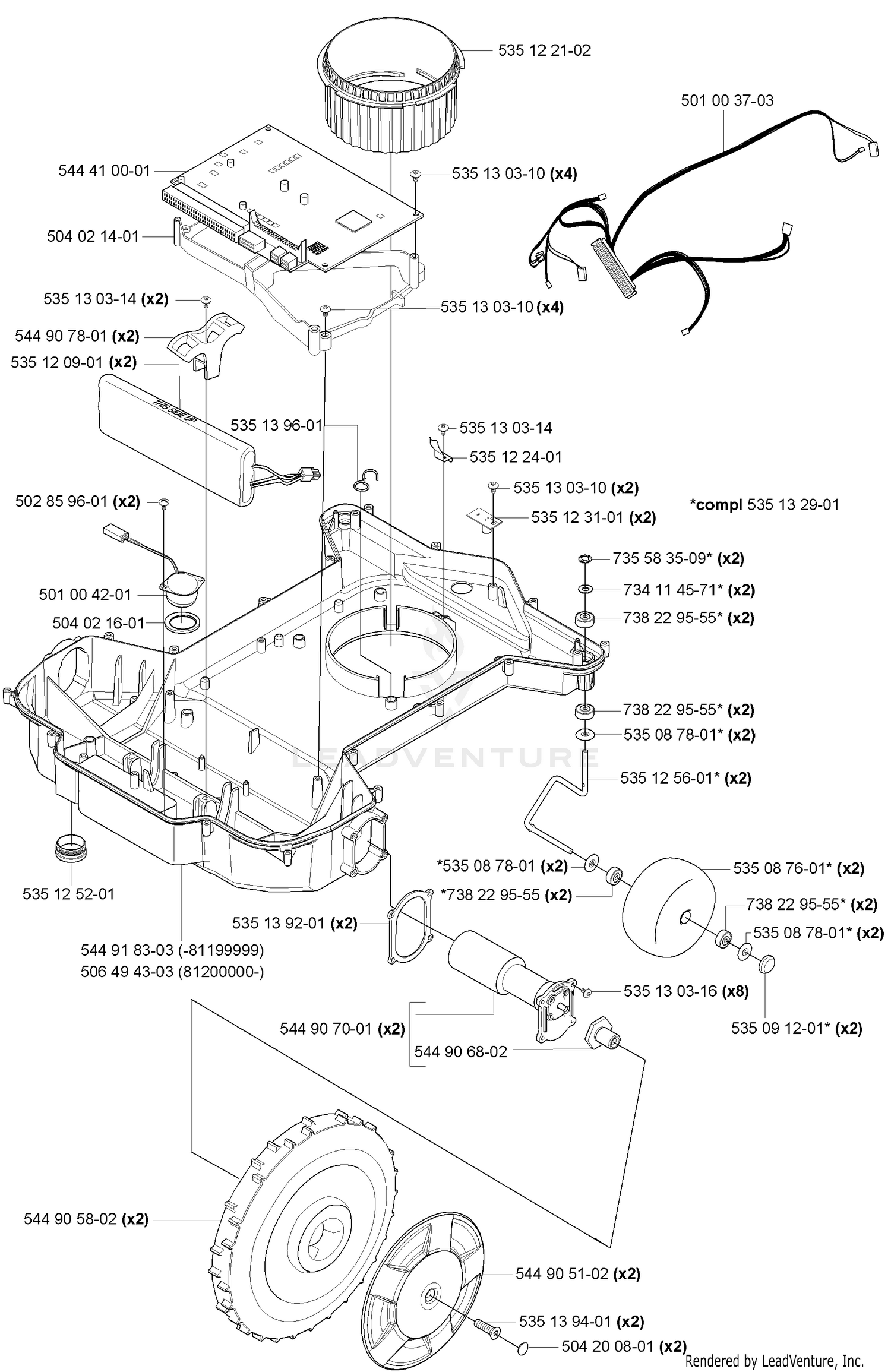Assembly diagram