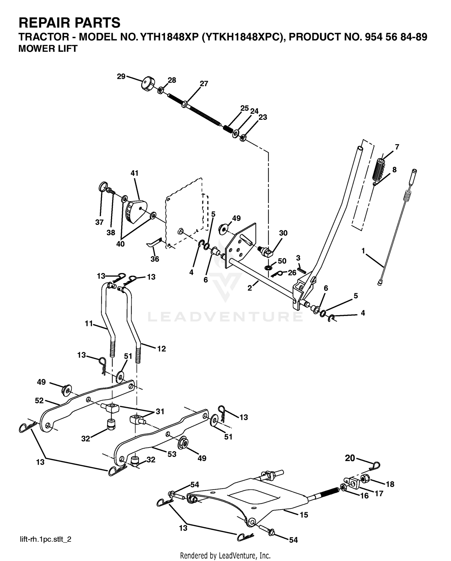 MOWER LIFT / DECK LIFT