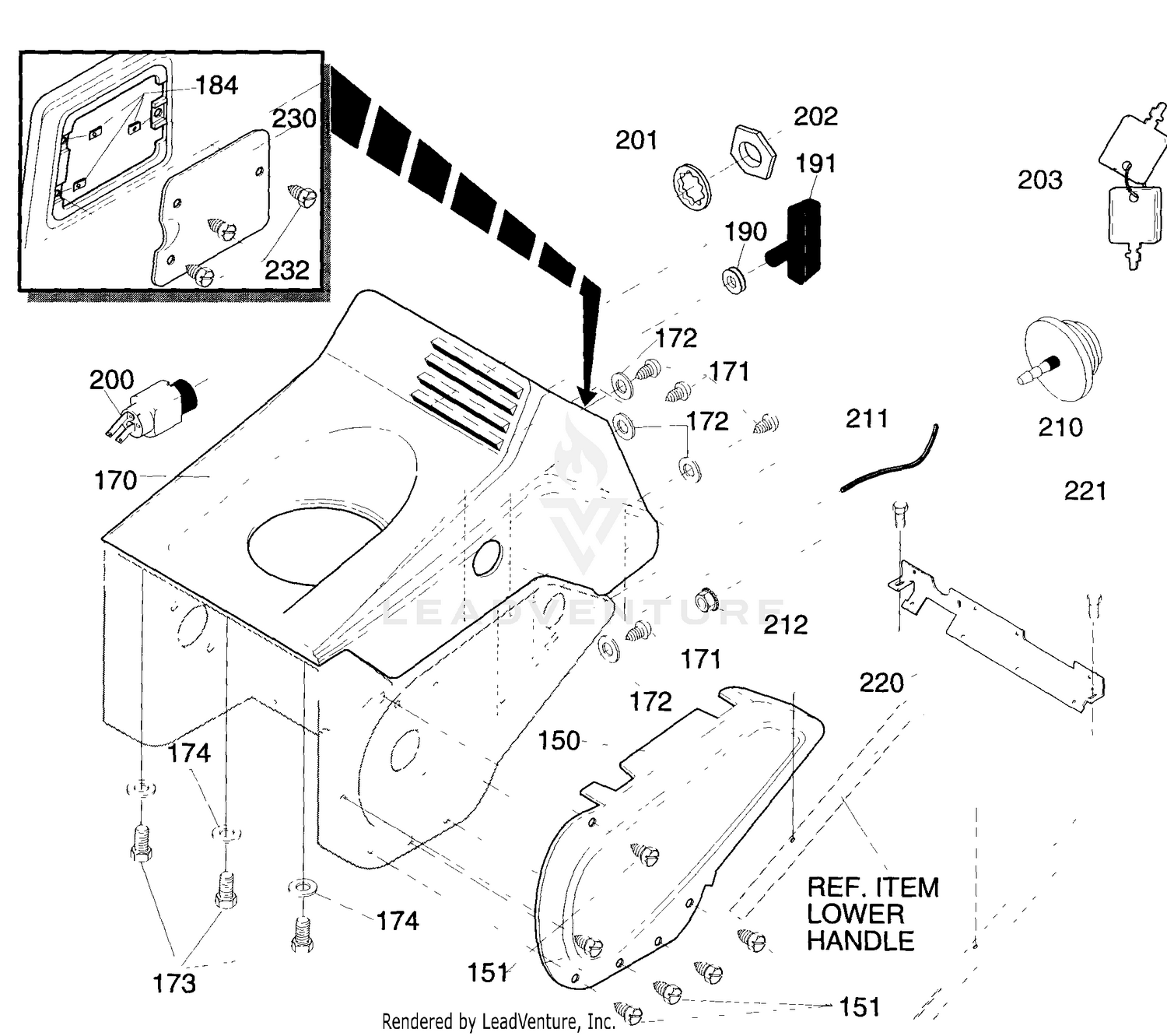 Belt Cover Repair Parts