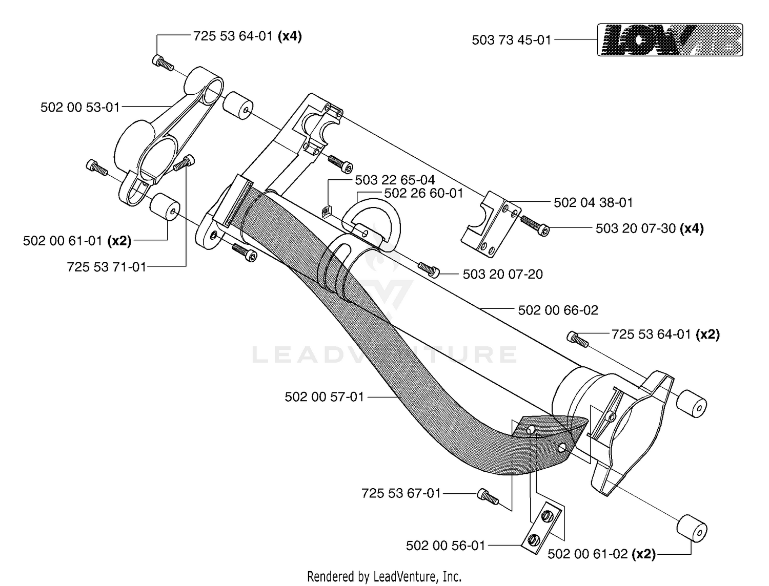 Upper Tube/AV Mounts