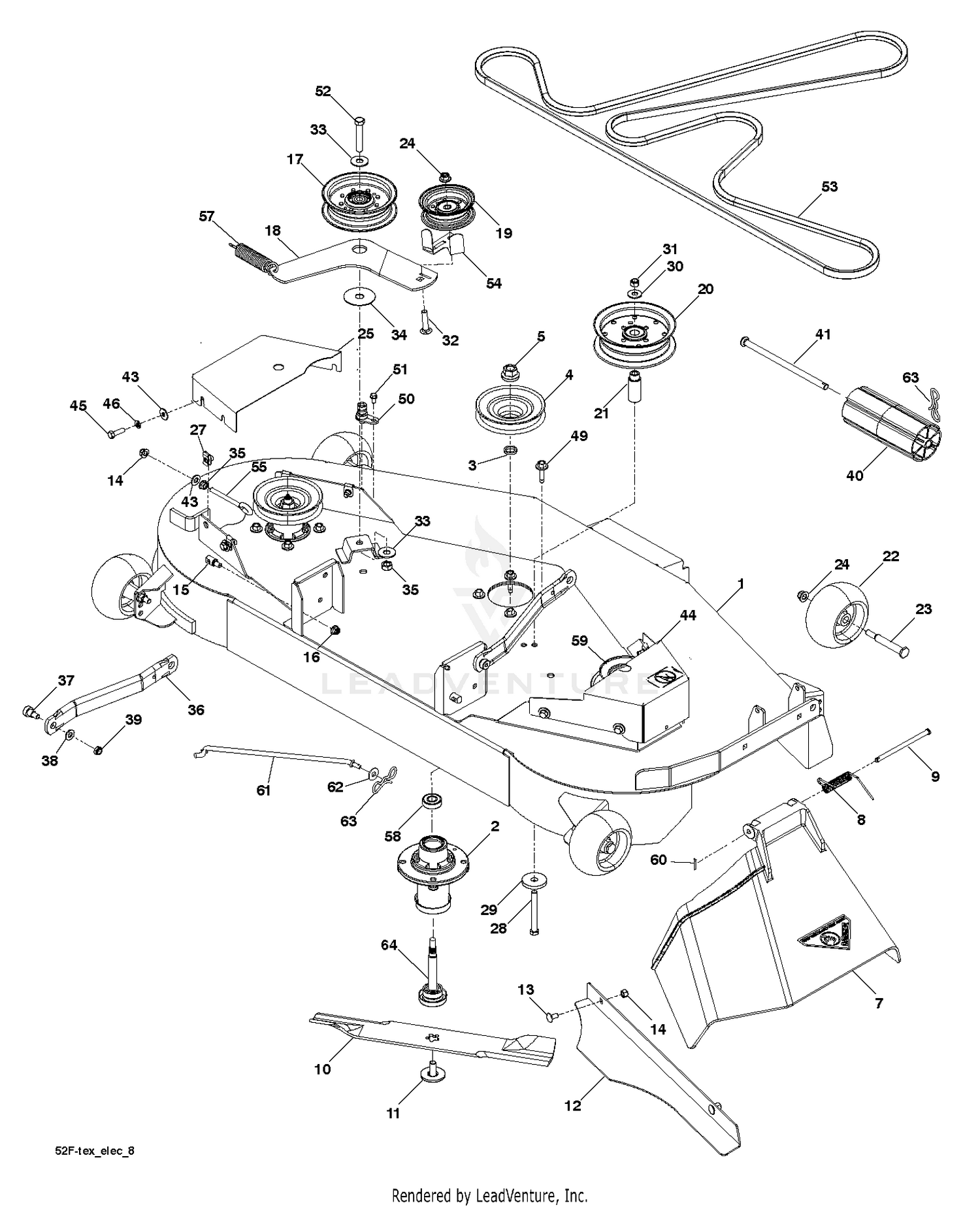 MOWER DECK / CUTTING DECK