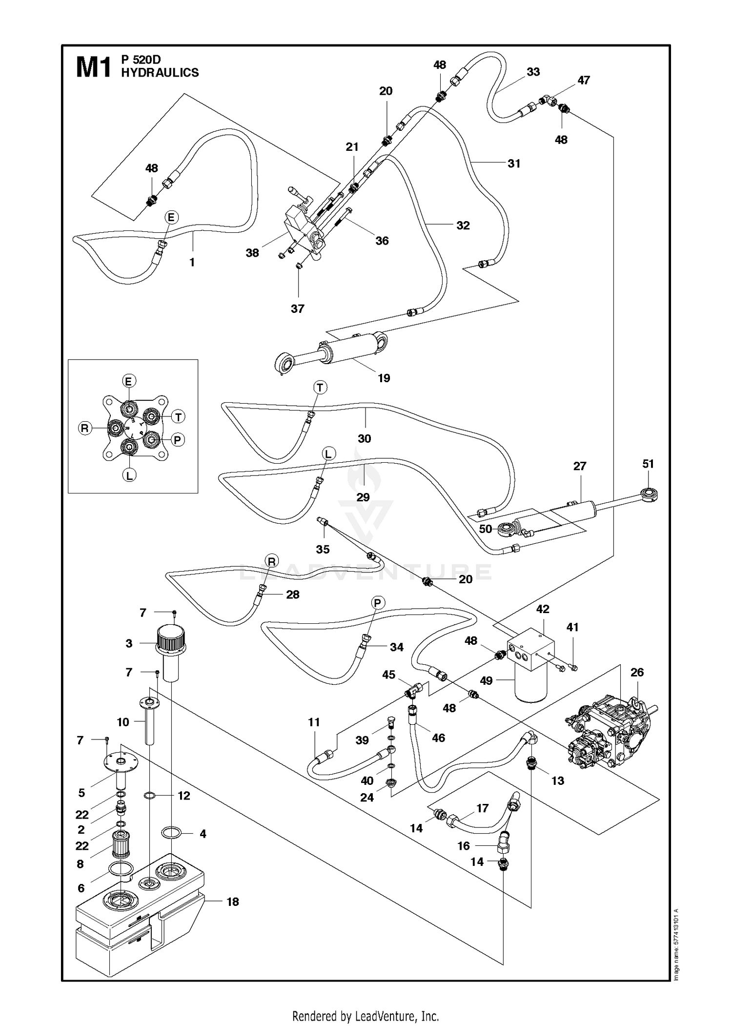 Assembly diagram