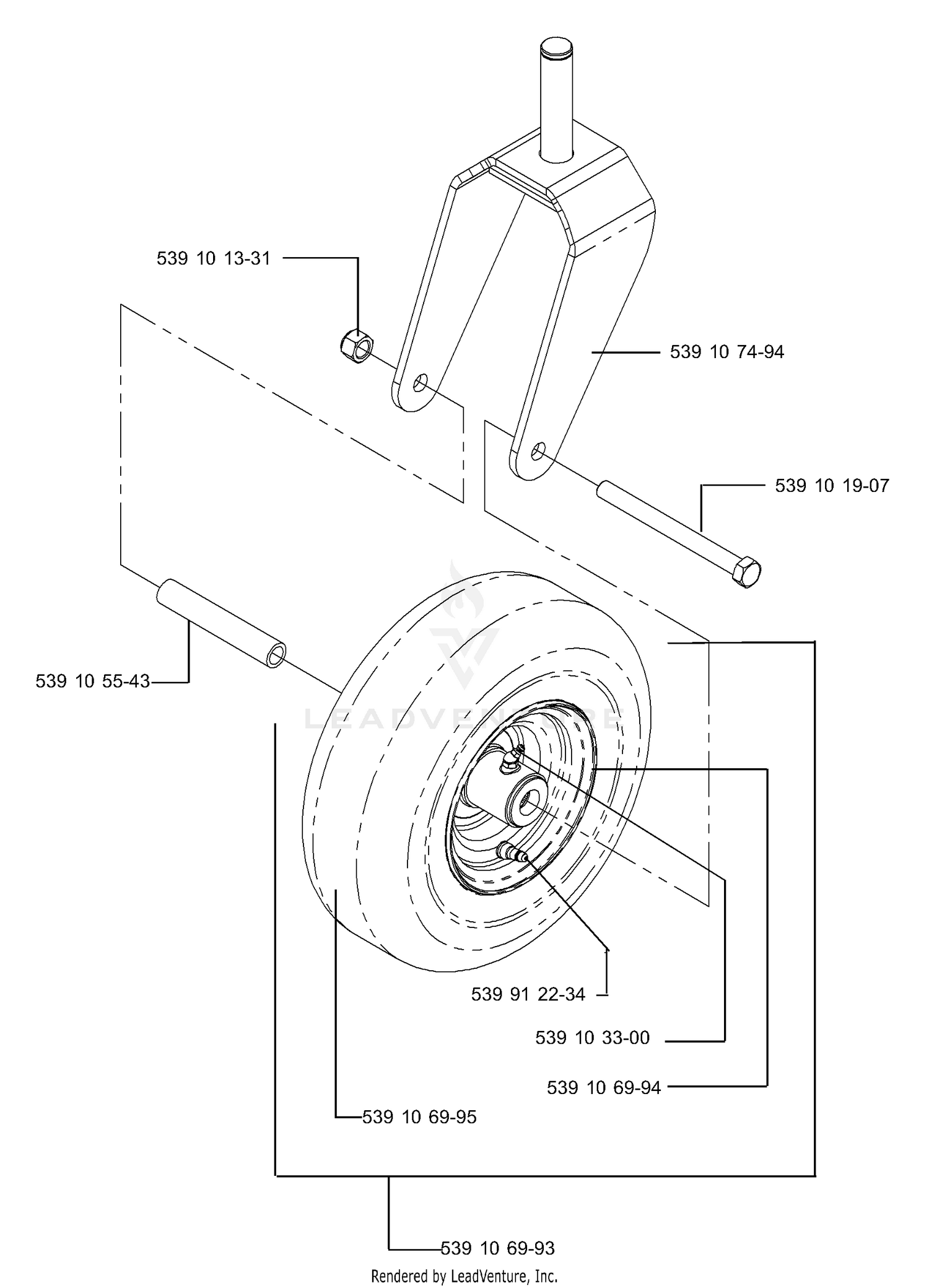 Caster Assembly