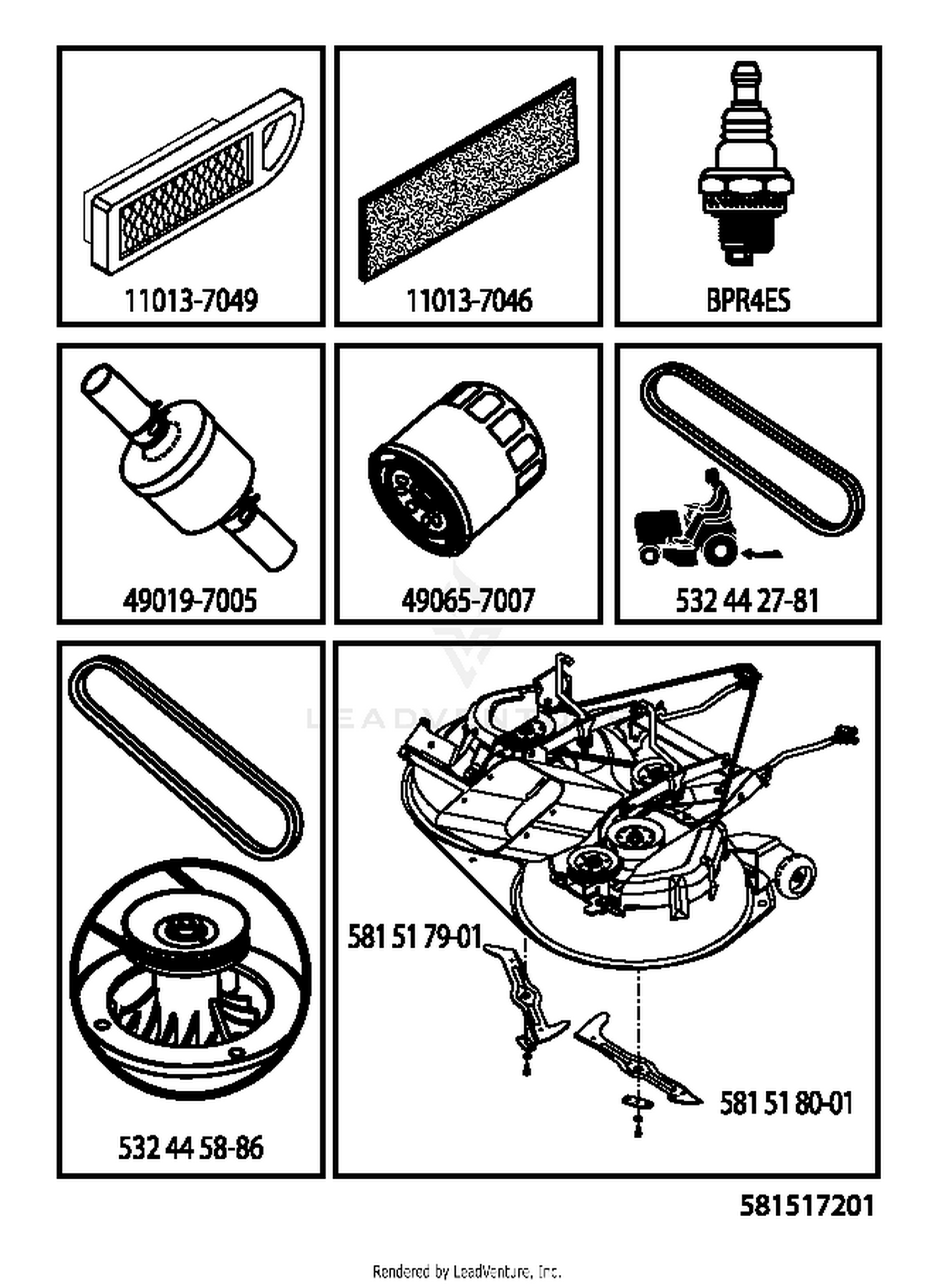 FREQUENTLY USED PARTS