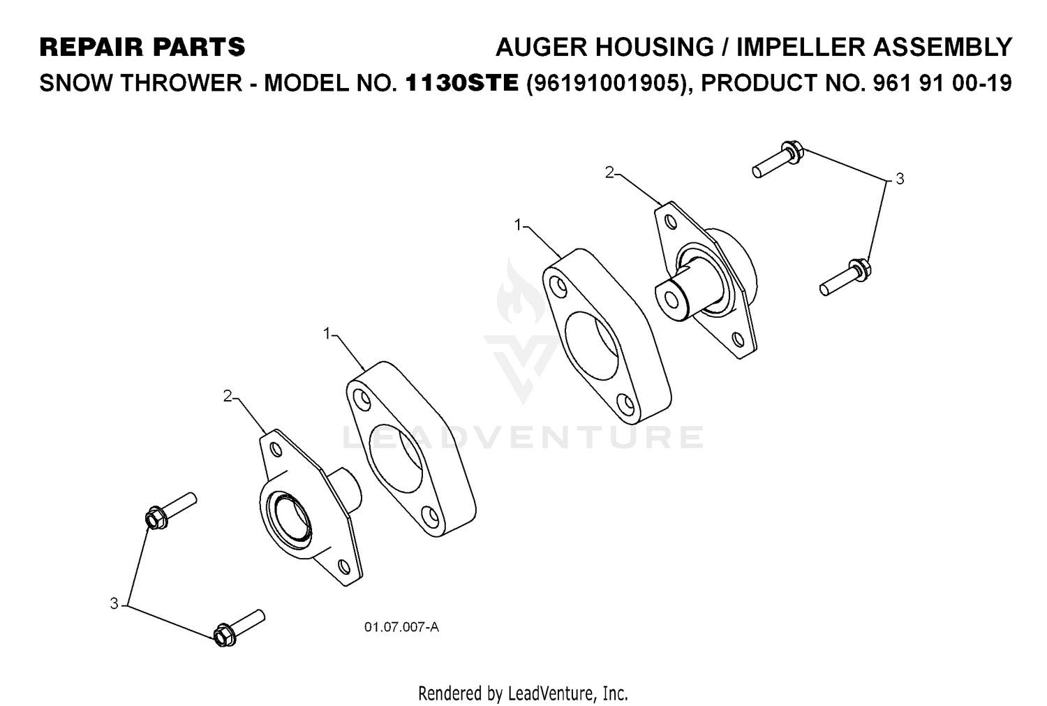AUGER HOUSING & IMPELLER 6