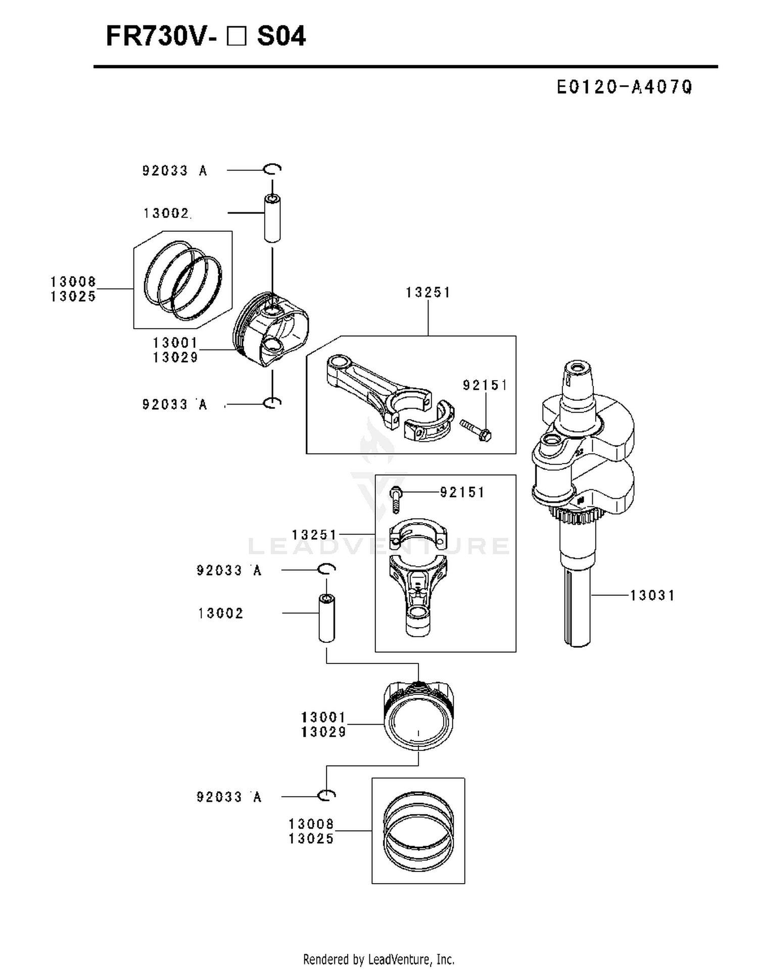 PISTON & CRANKSHAFT